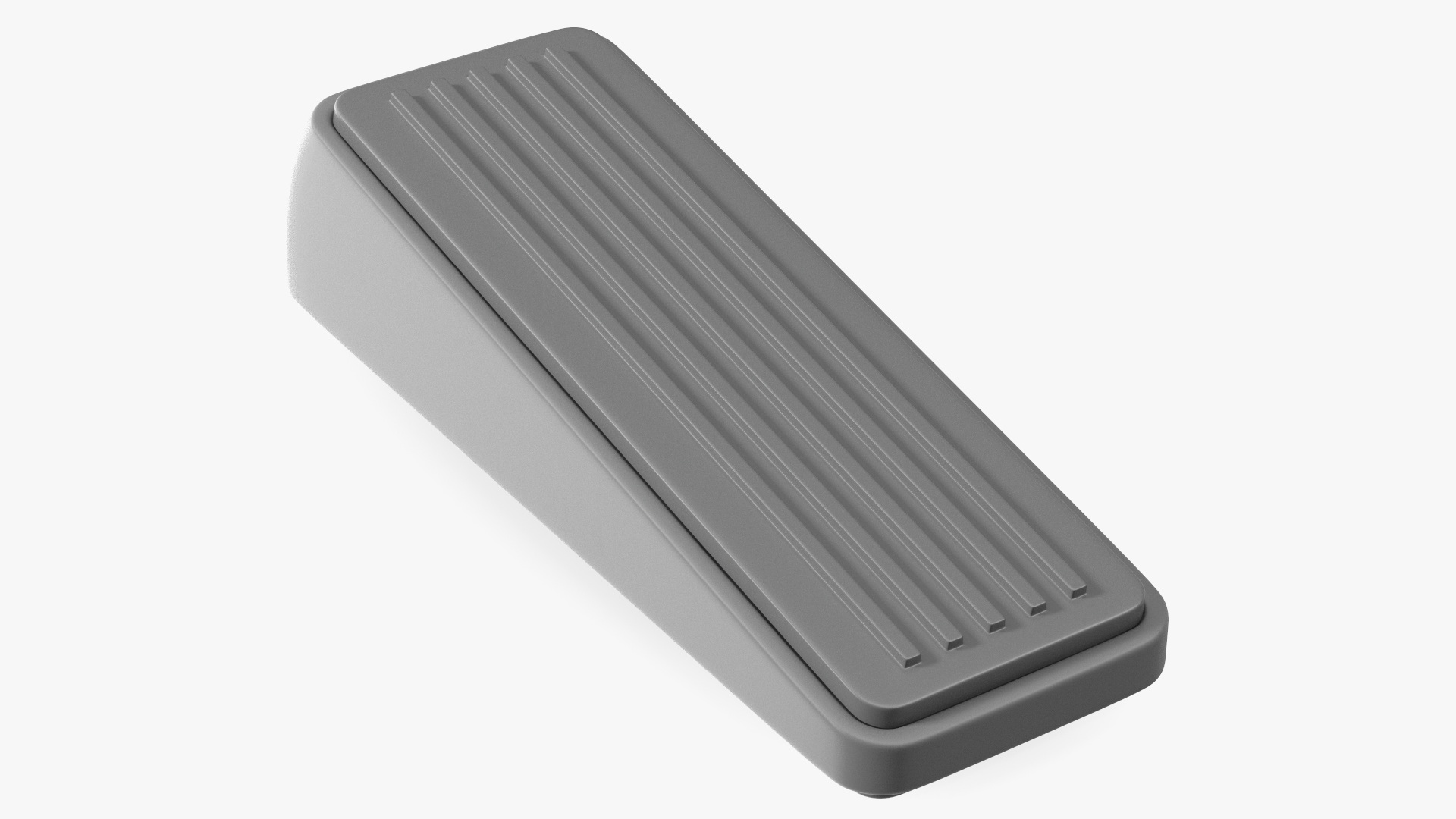 3D Heavy Duty Door Stop Wedge Grey