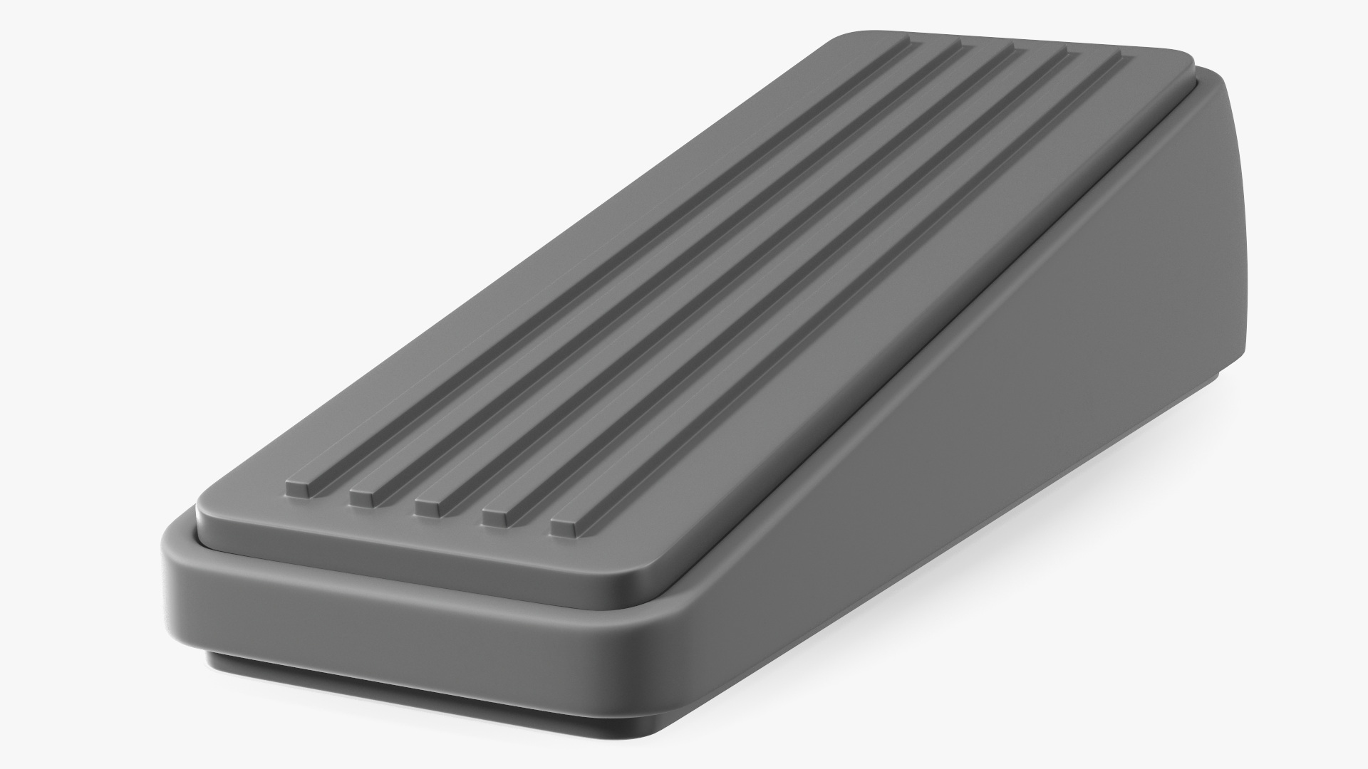 3D Heavy Duty Door Stop Wedge Grey