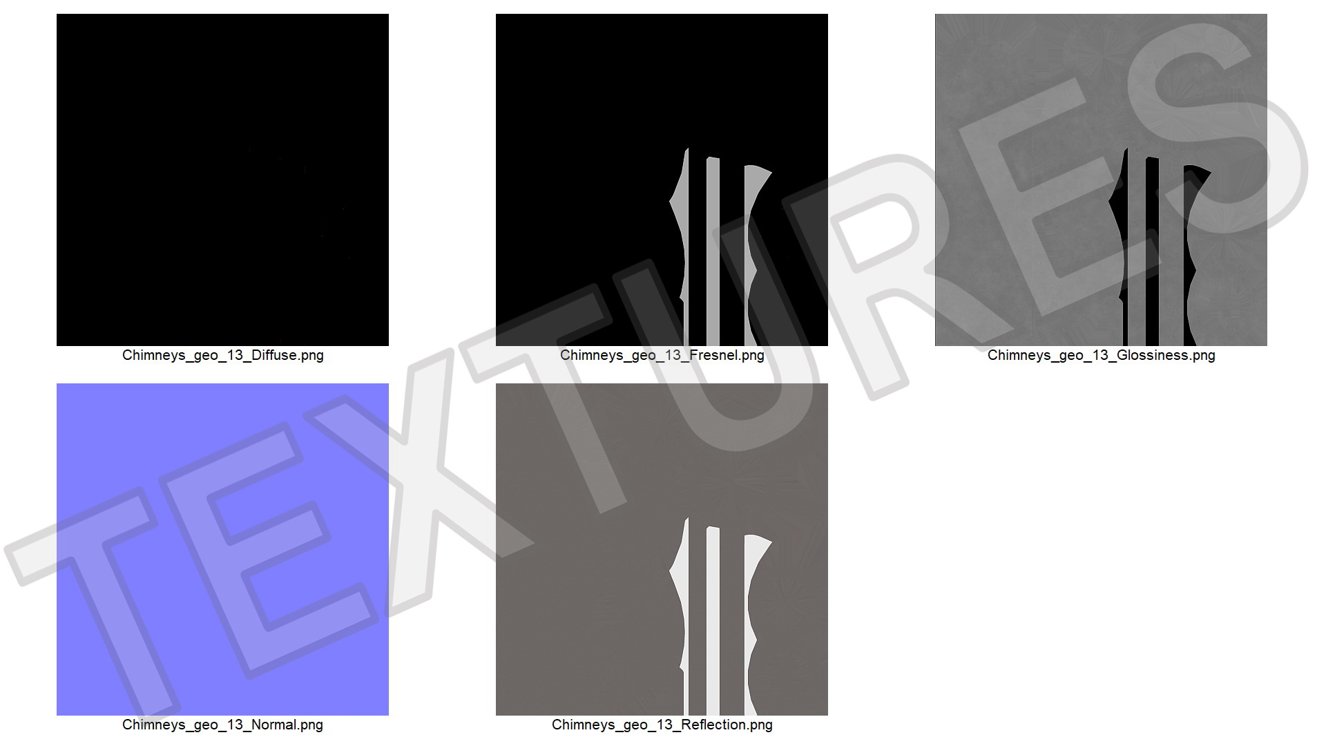3D Designer Black Round Metal Chimney Corner Base
