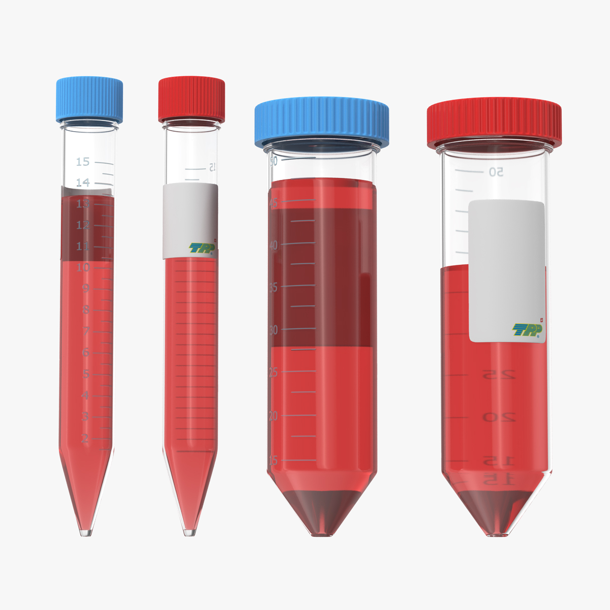 Lab Test Tubes 3D Models