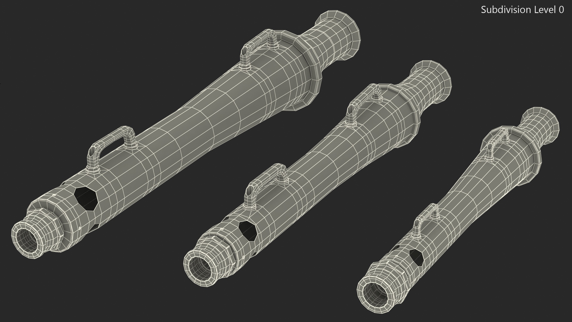 Low Expansion Foam Branchpipes Set 3D model