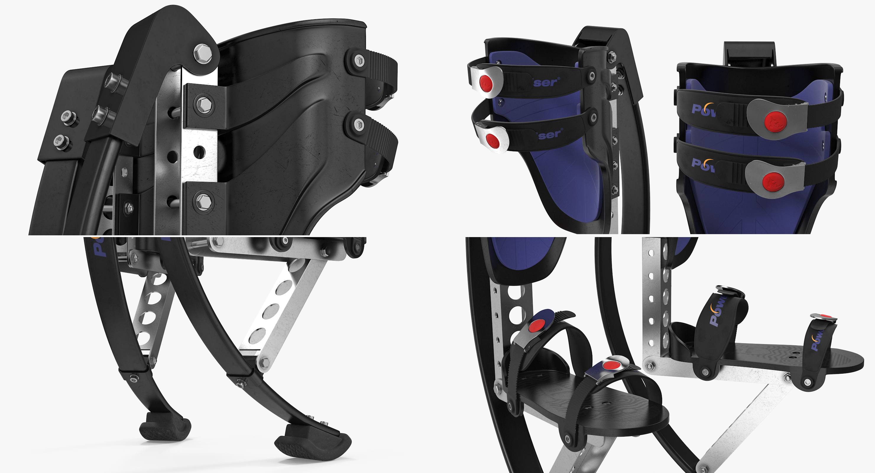 Jumping Stilts 3D model