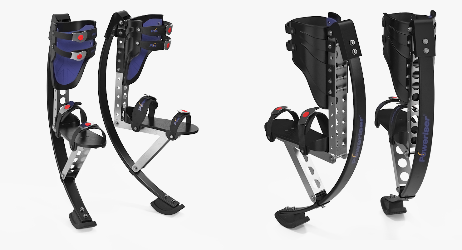 Jumping Stilts 3D model