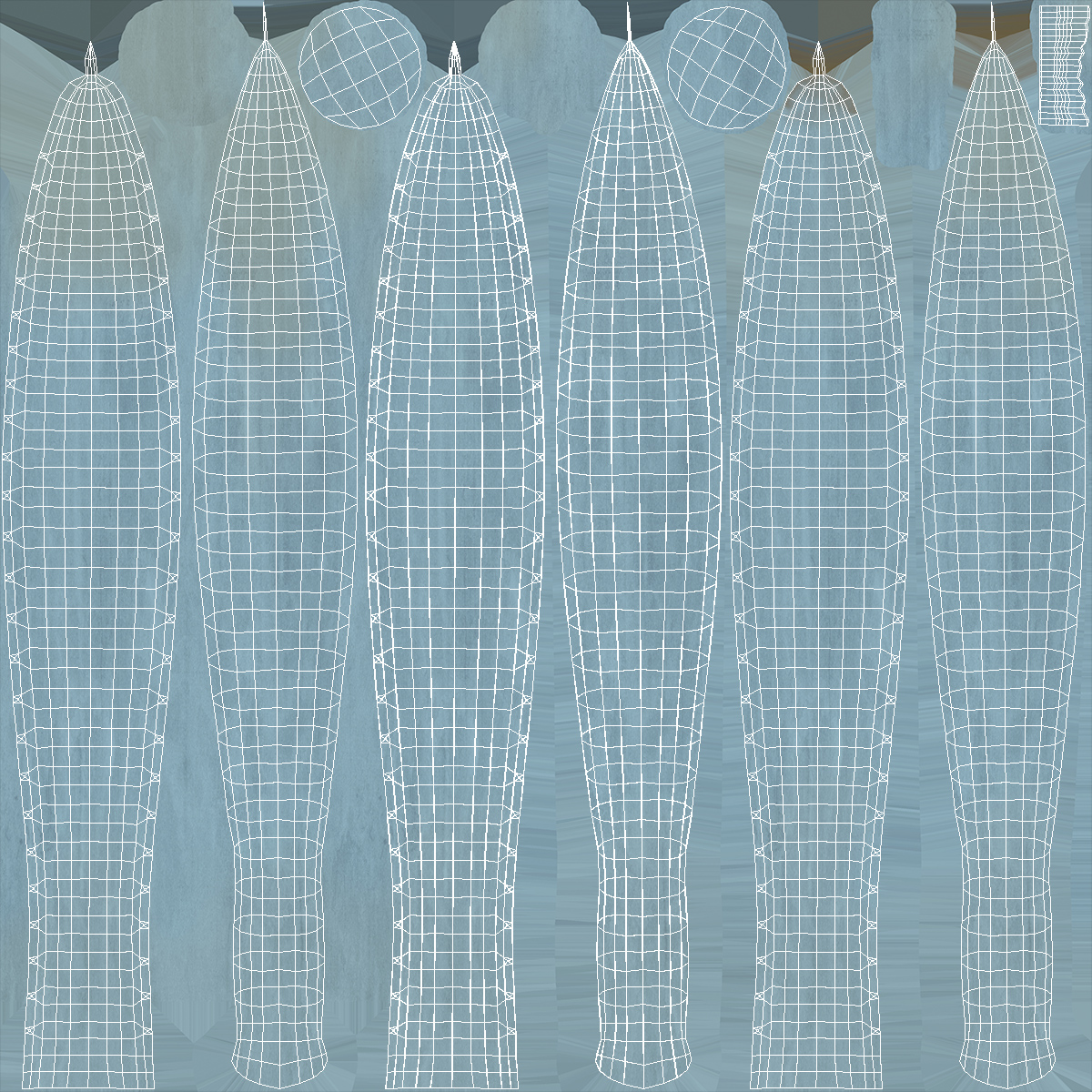 3D Big Agave Tequilana Blue Agave Plant
