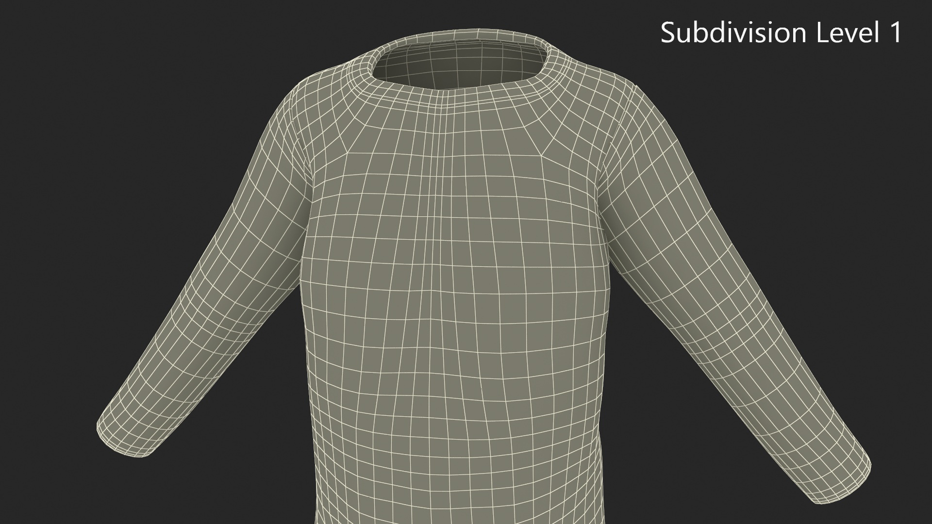 3D model Bodysuit for Toddler