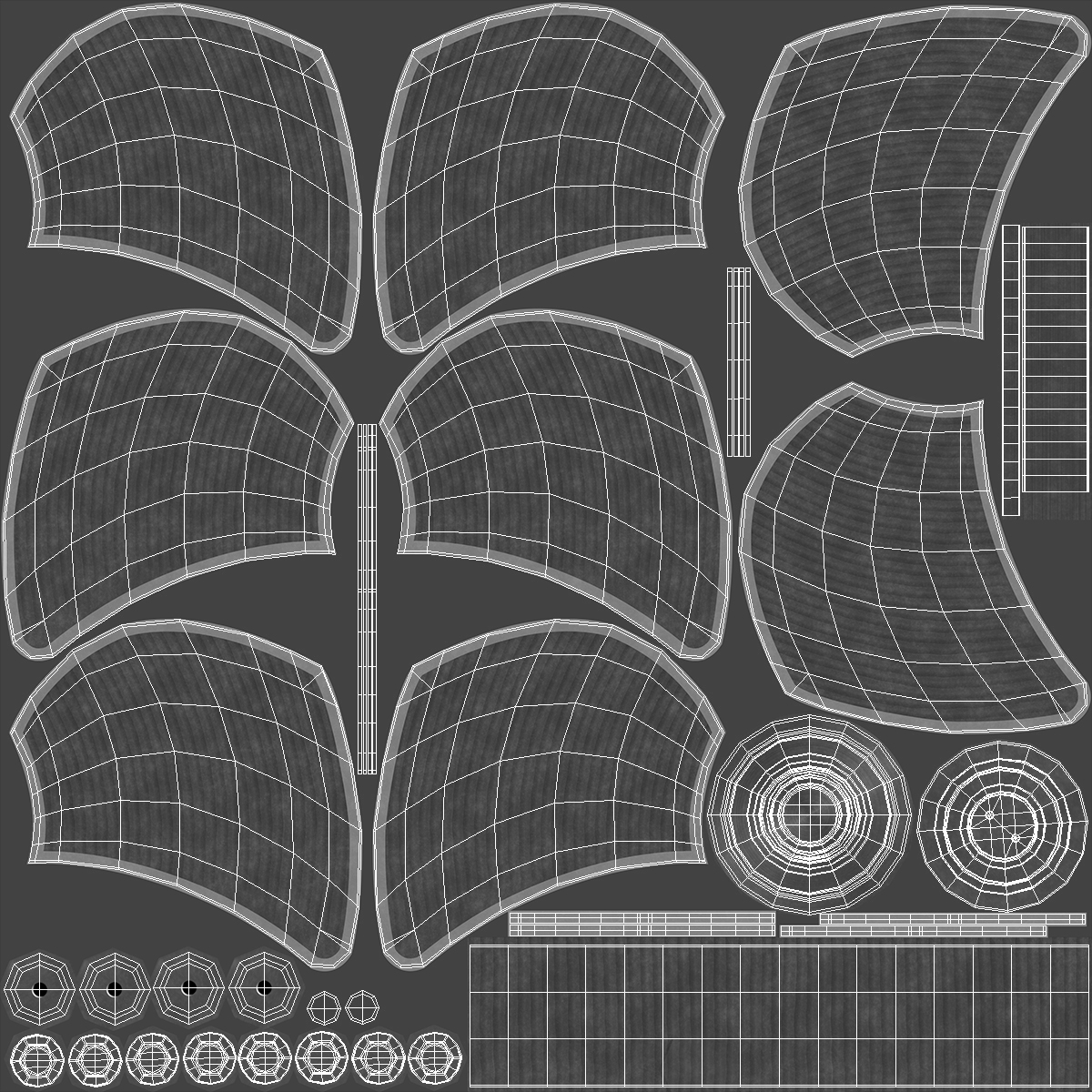 3D Ship Rudder Propeller