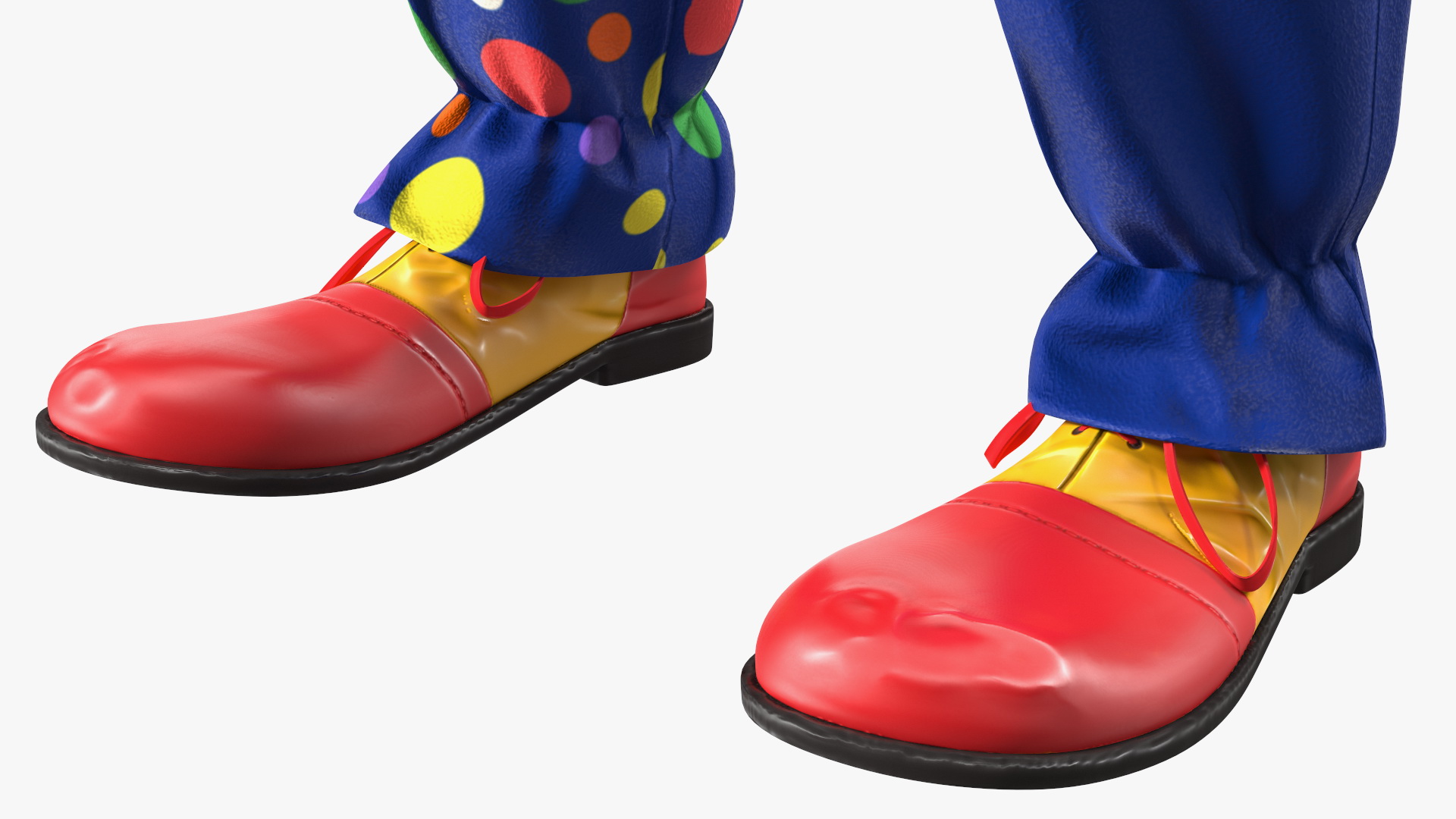 Carnival Clown Costume 3D