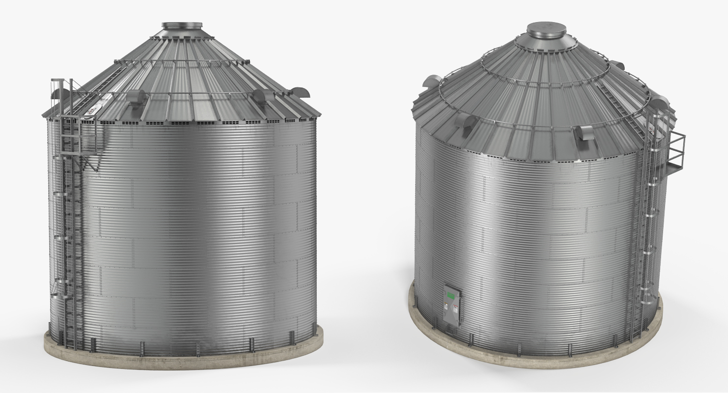 Grain Bin 3D model