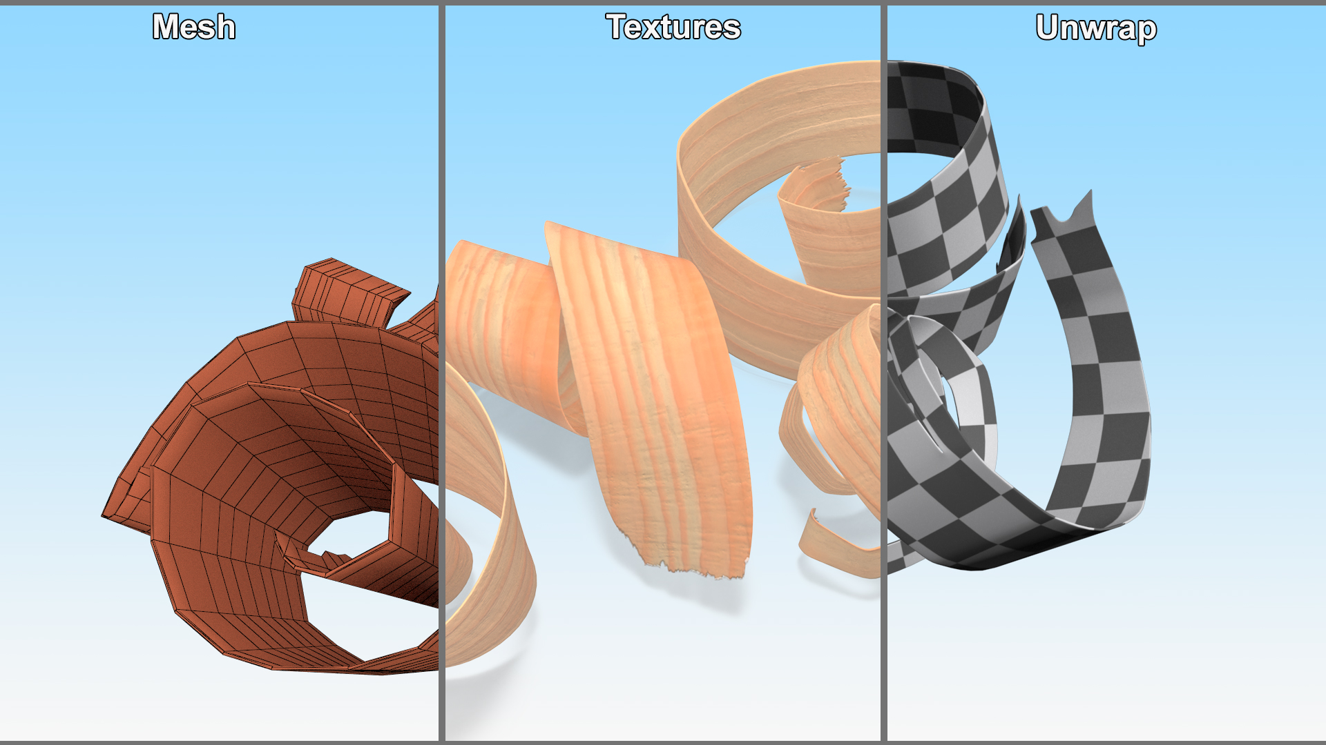 3D model Wood Chips