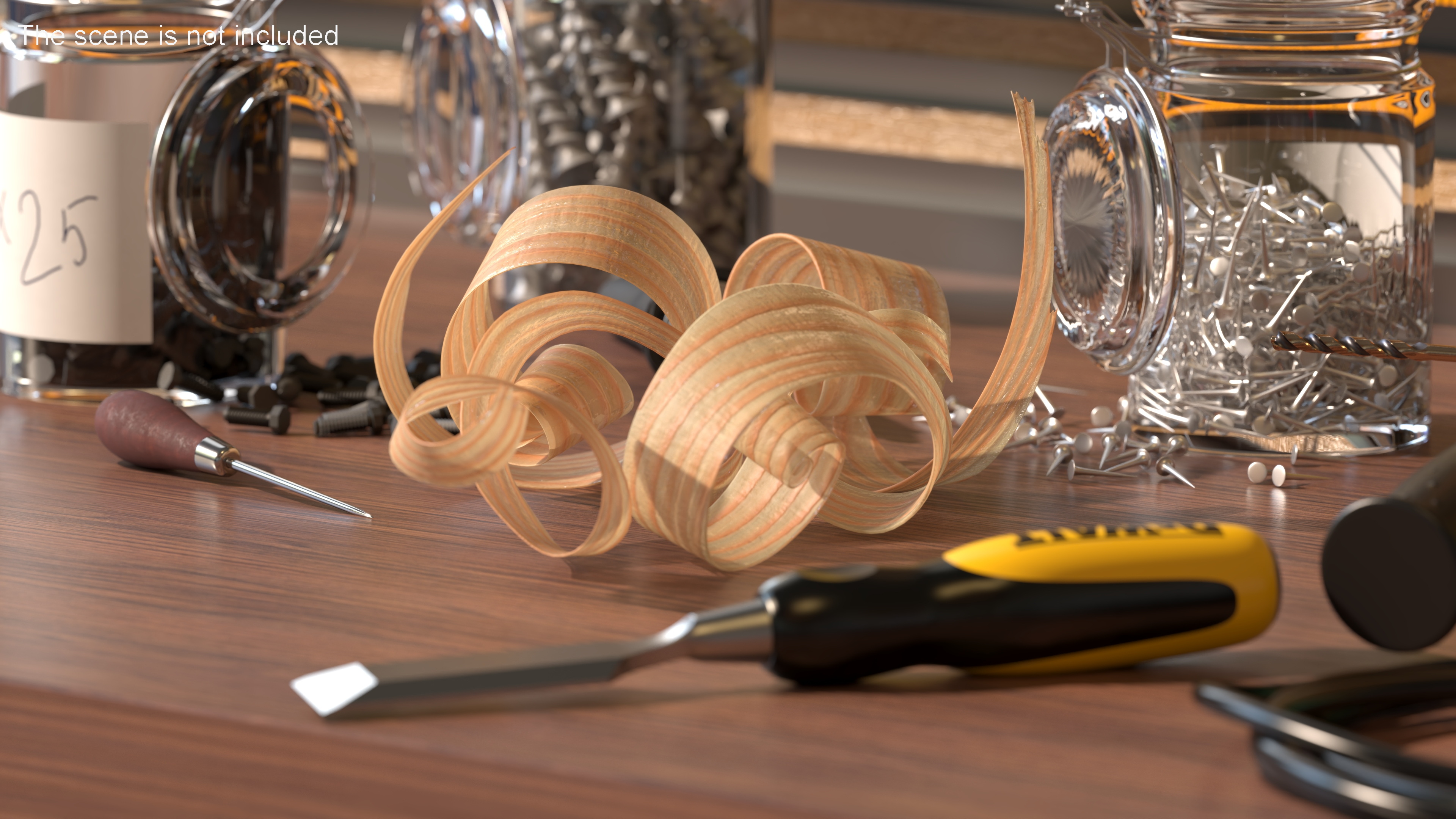 3D model Wood Chips