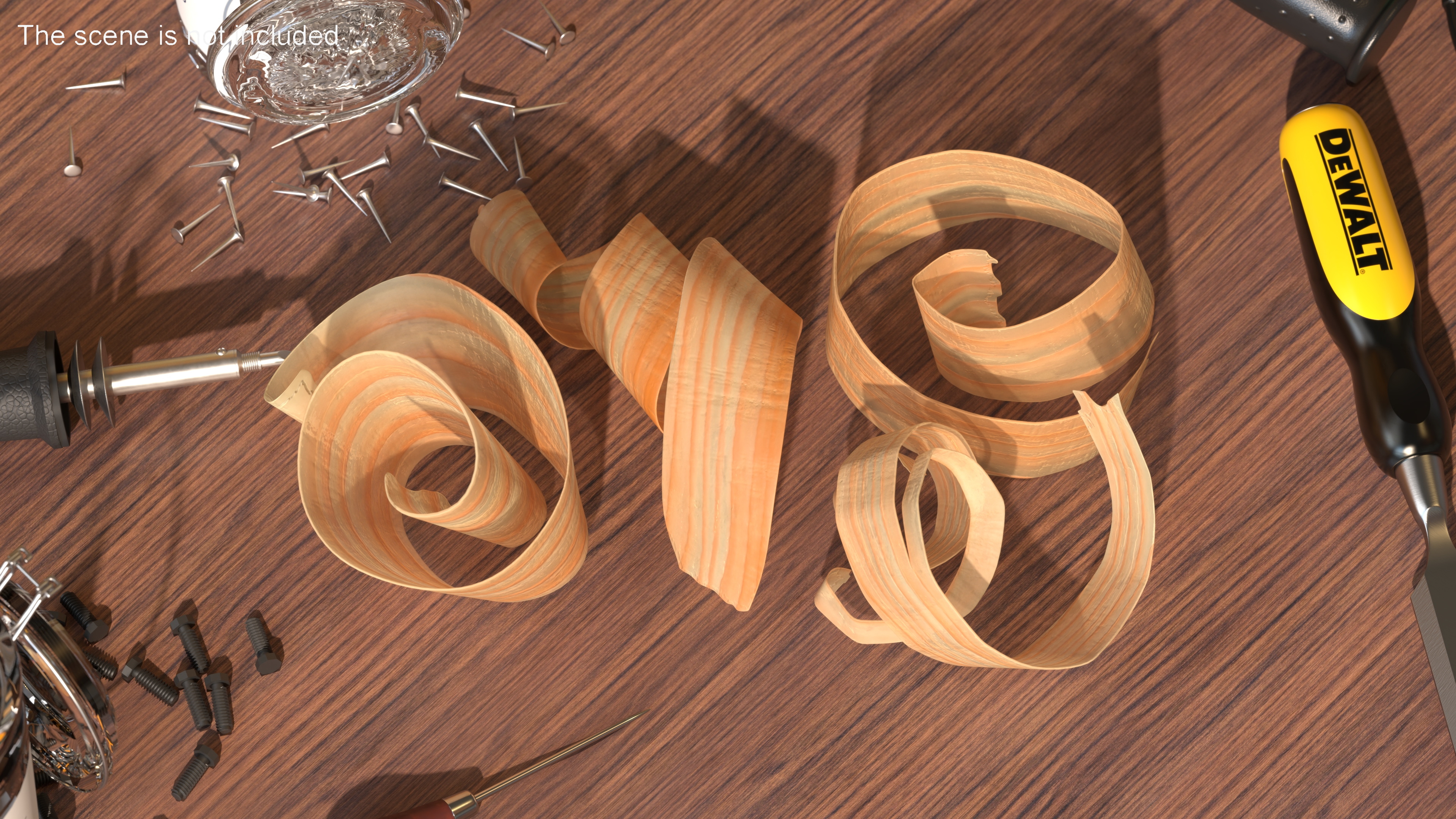 3D model Wood Chips