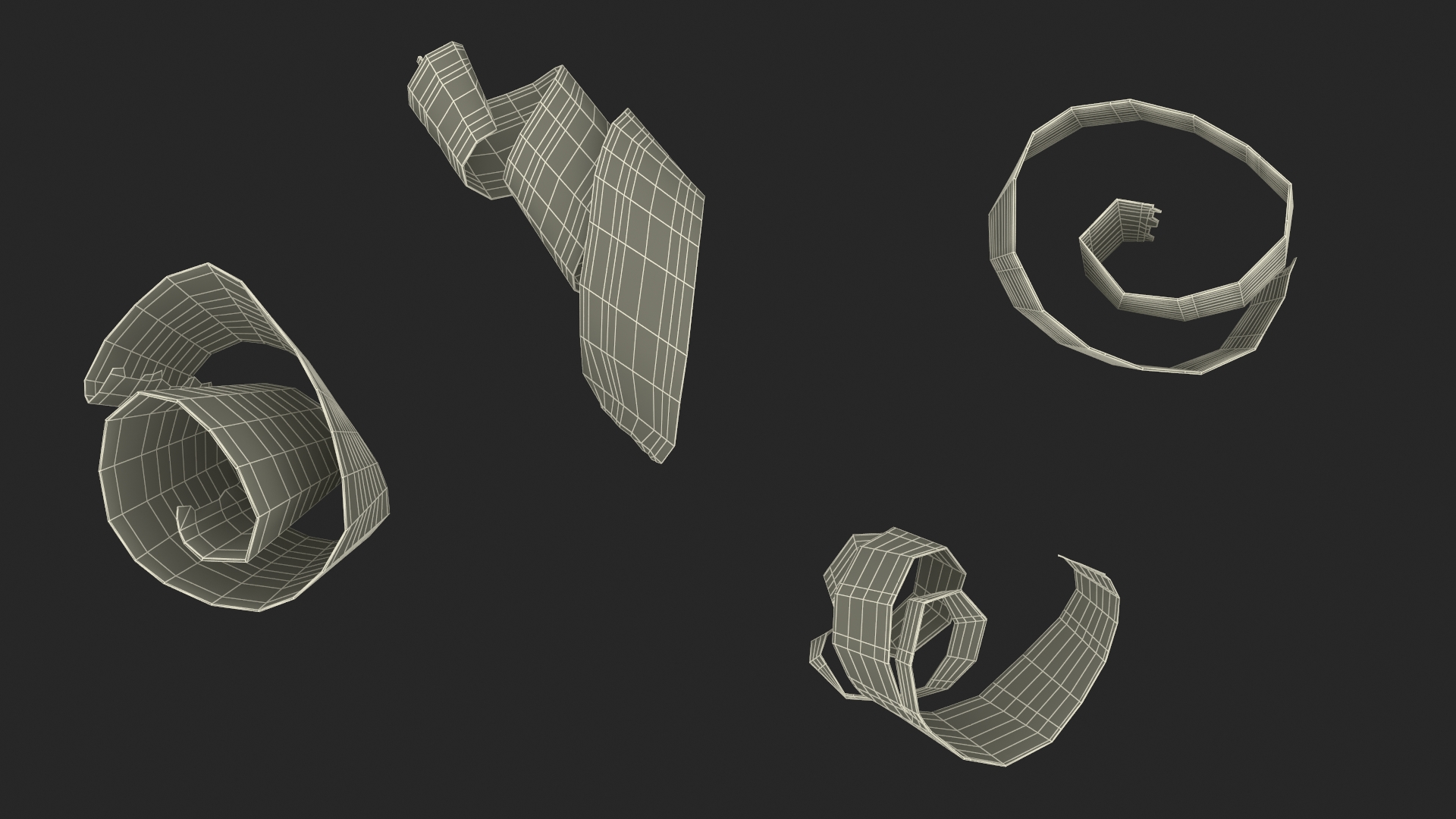 3D model Wood Chips