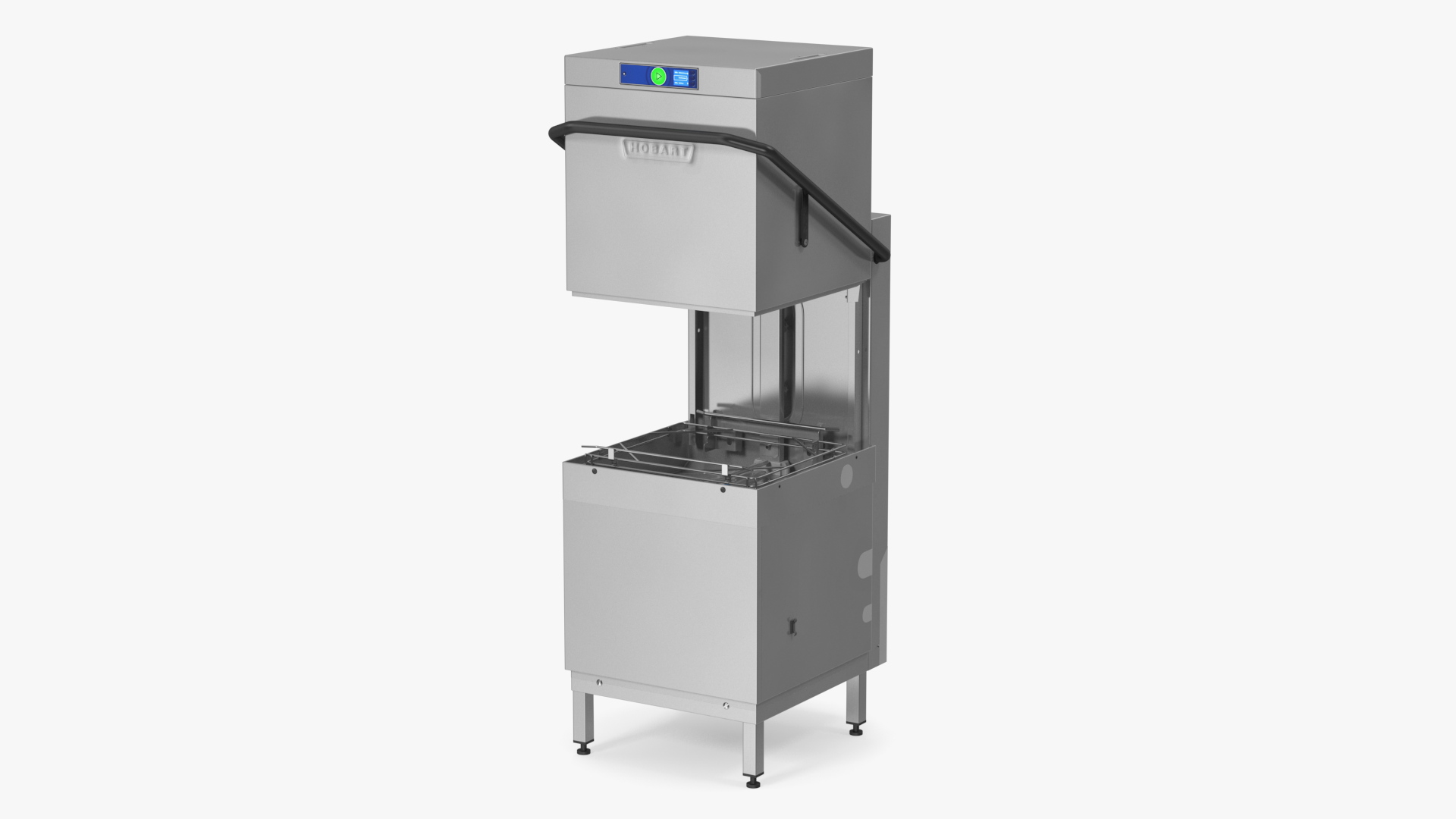 3D model Dishwasher Hood Type Hobart AM900 Rigged