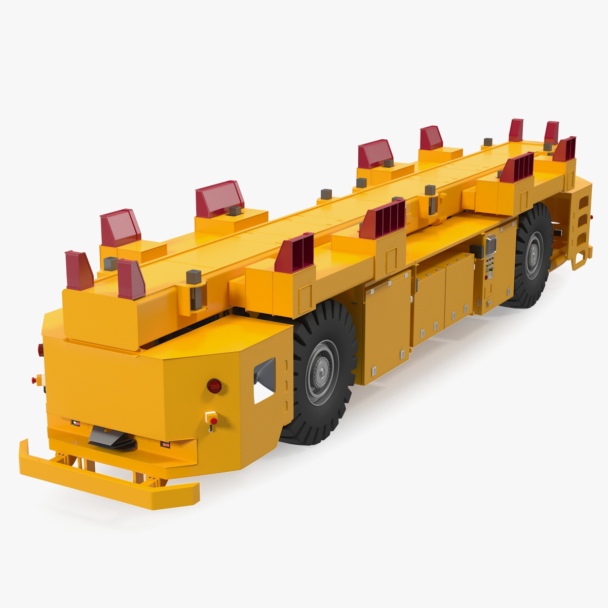 Kalmar AGV 3D Model, view 4