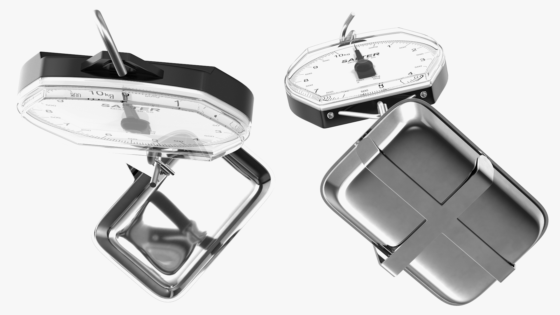 Brecknell 235 6S Mechanical Hanging Scales 3D