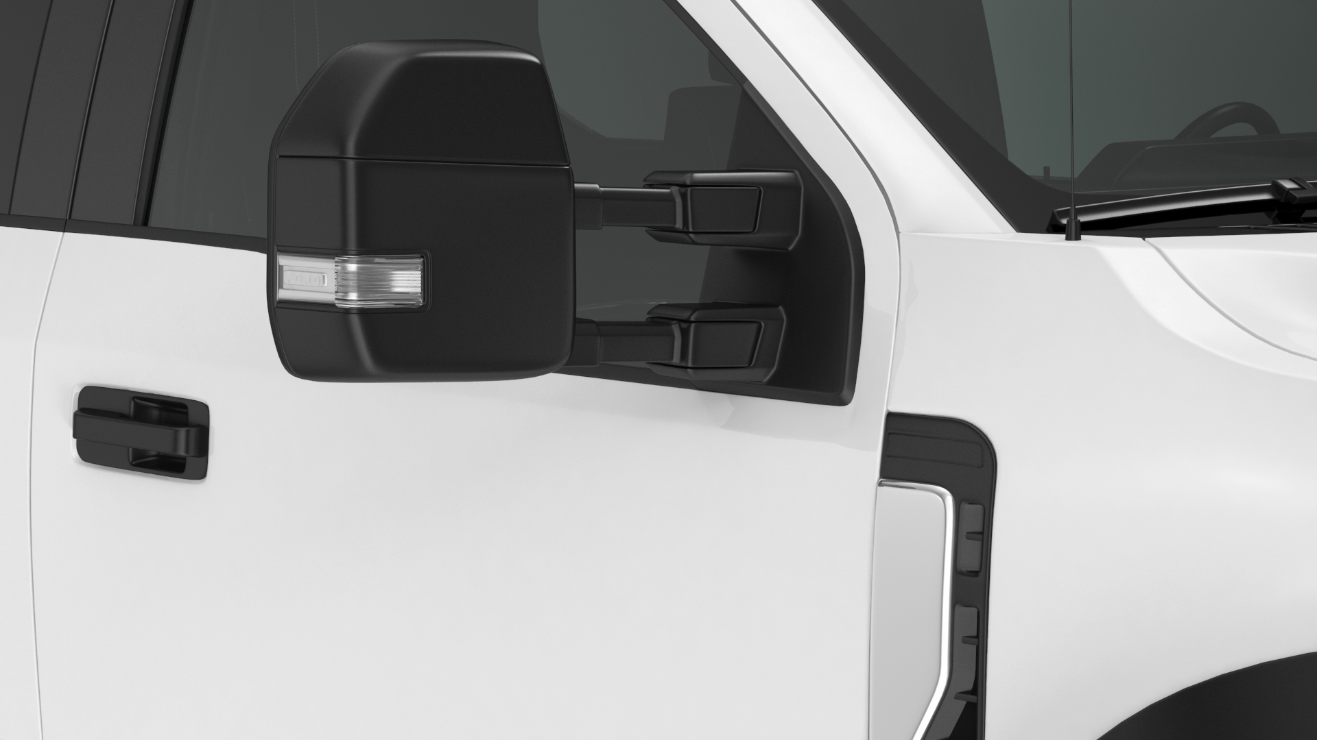 3D Pickup Truck Black Dump model