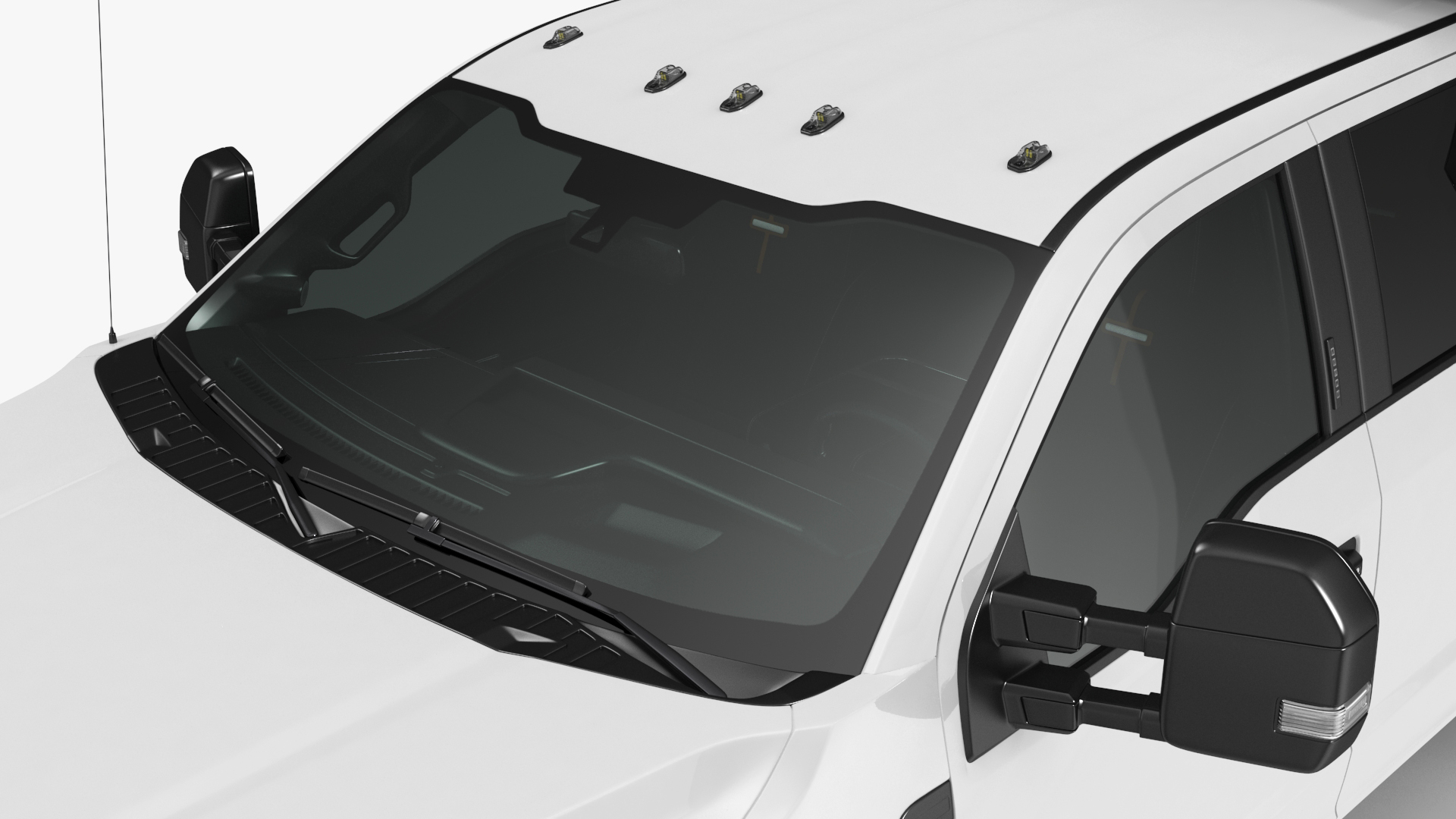 3D Pickup Truck Black Dump model