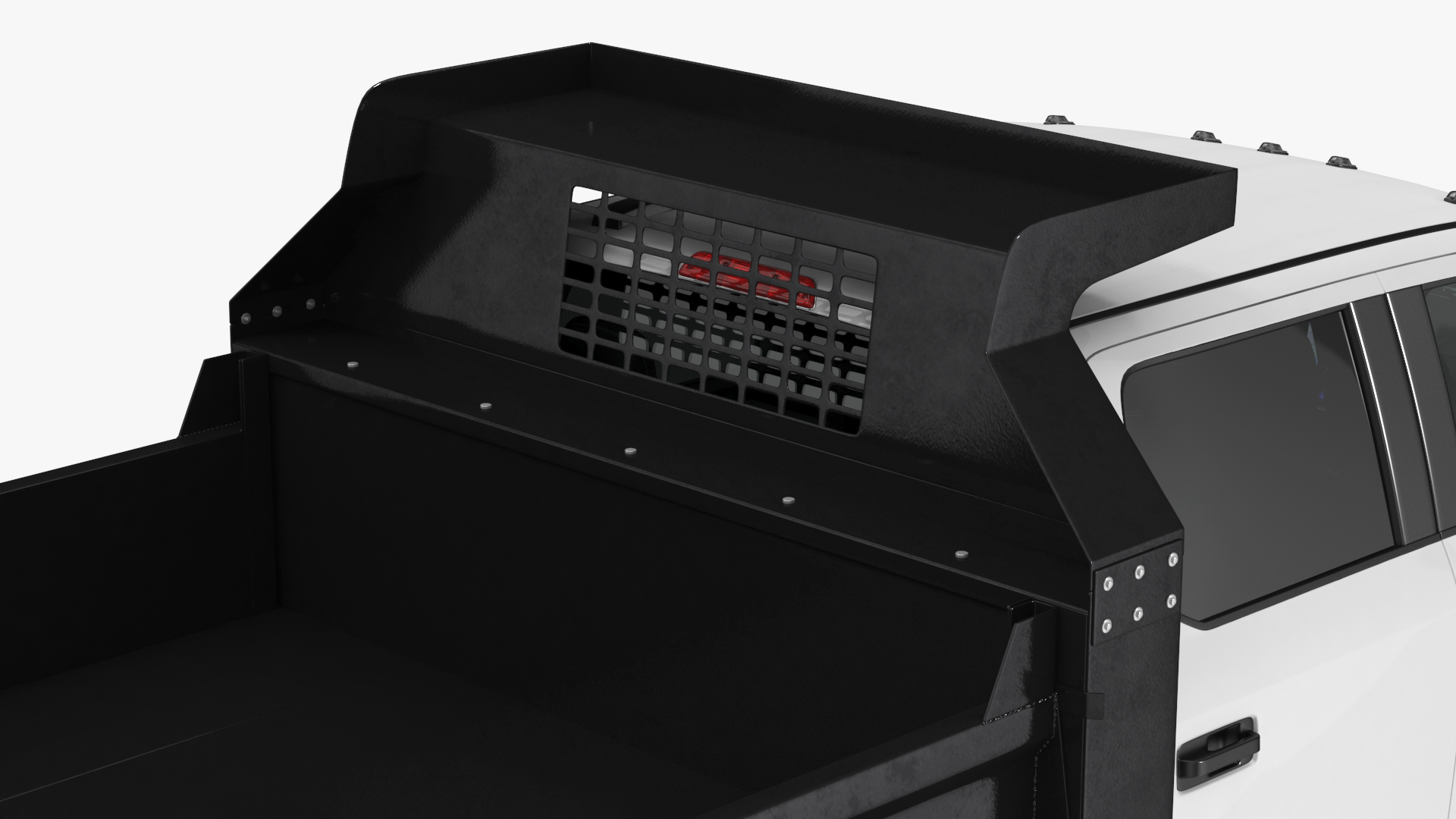 3D Pickup Truck Black Dump model