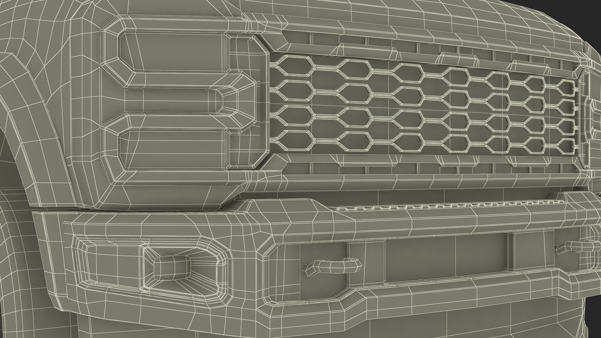 3D Pickup Truck Black Dump model