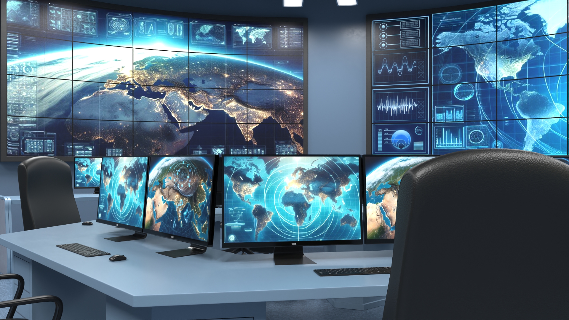 3D Military Command Center model