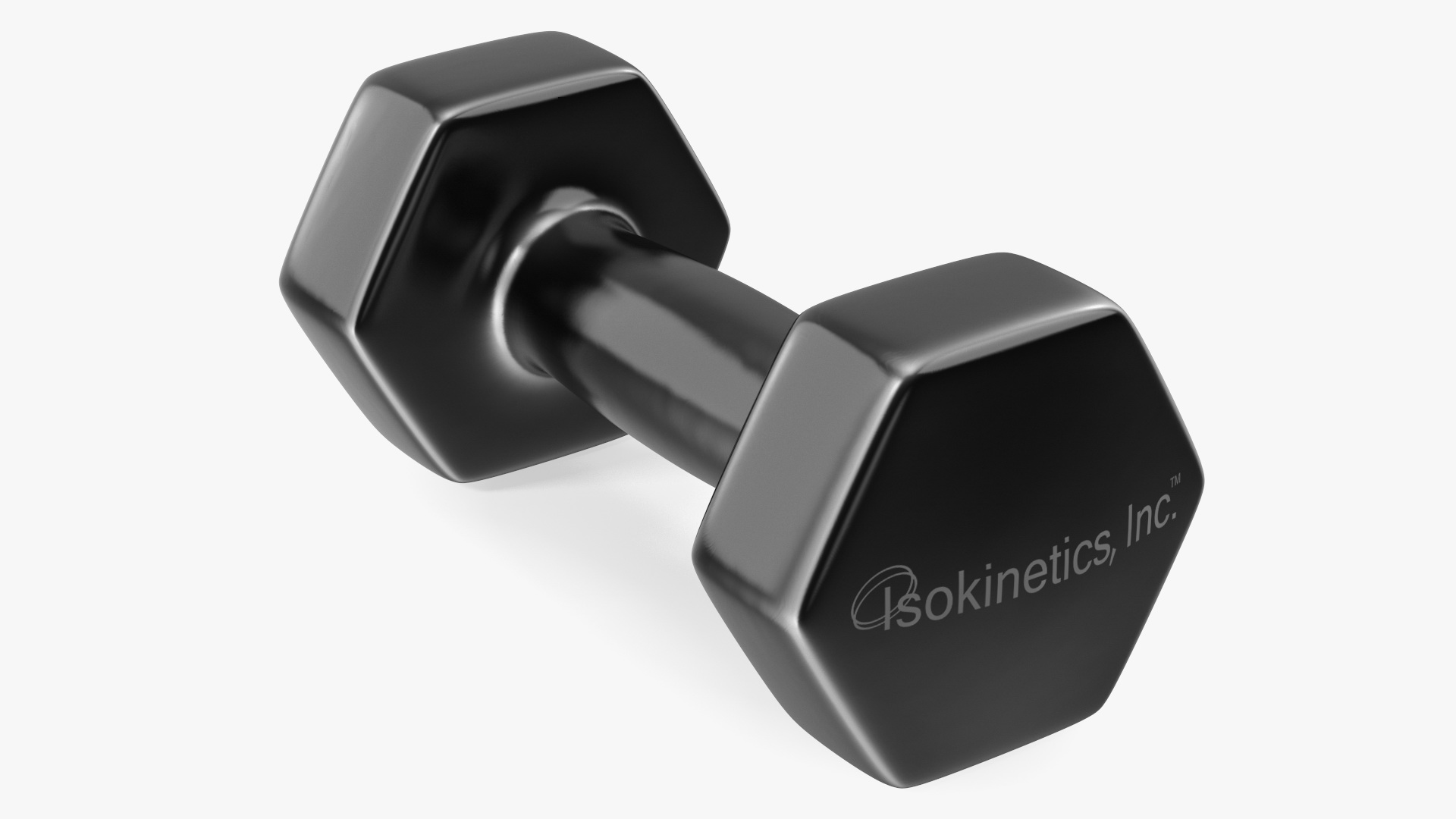3D Hand Weight Dumbbell Vinyl Coated model