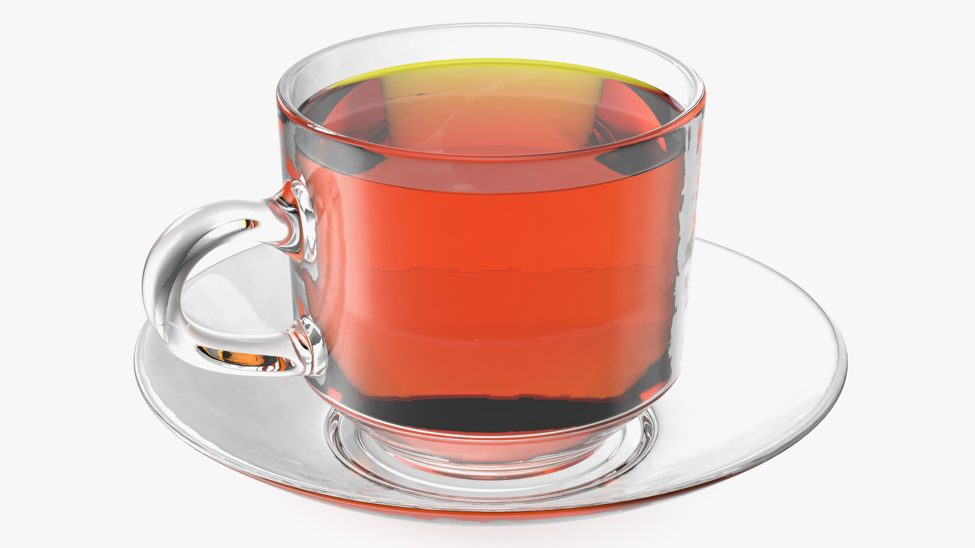 3D Tea Cup Set Full