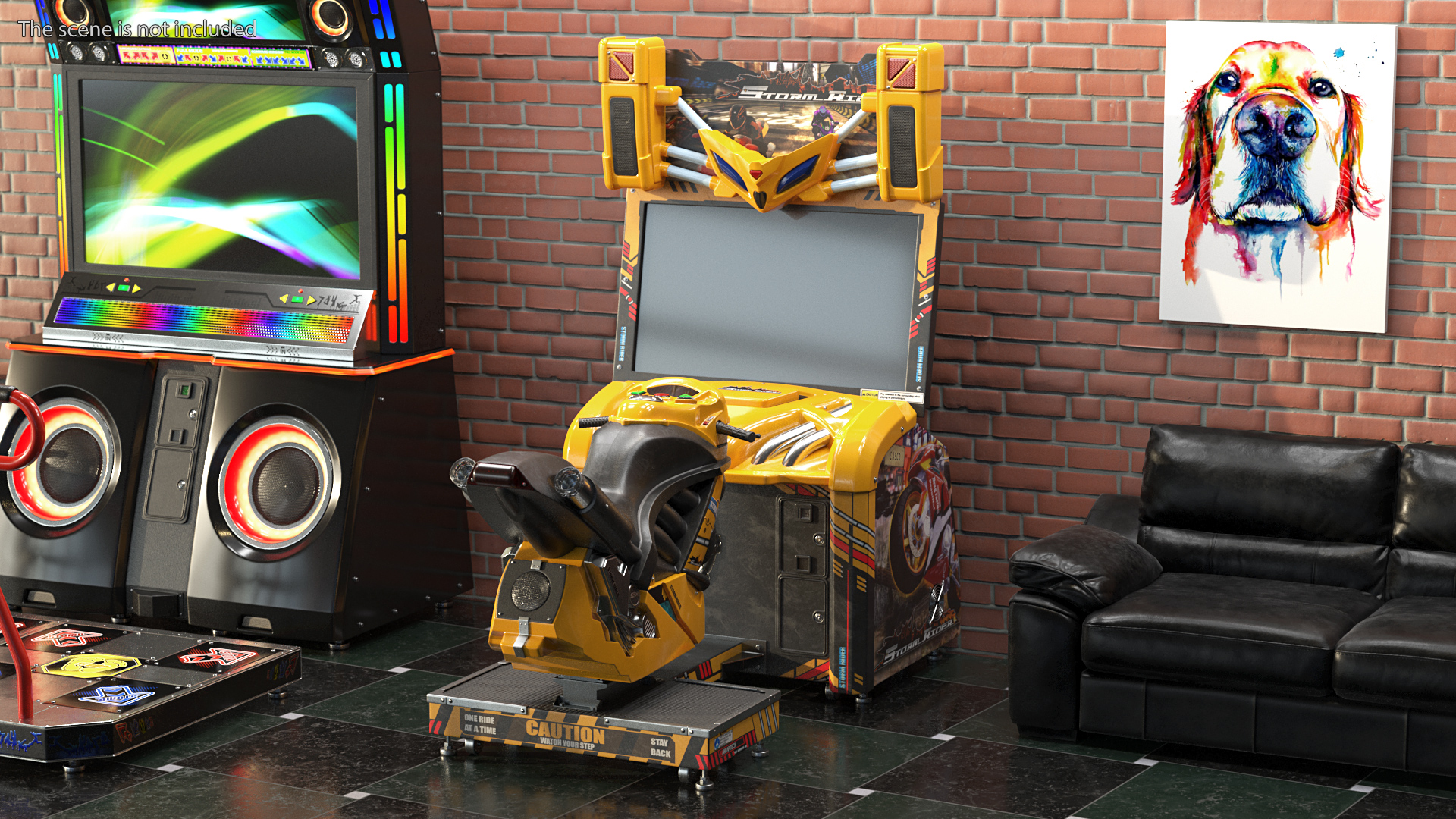 3D Storm Riders Motorcycle Racing Arcade Game Off