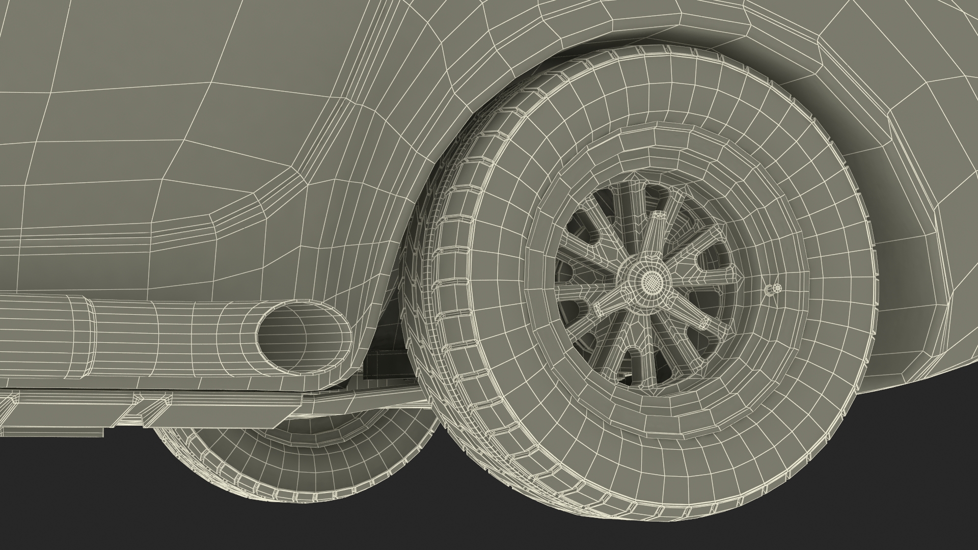 3D model Racing Cobra Shelby 1965 Red Rigged