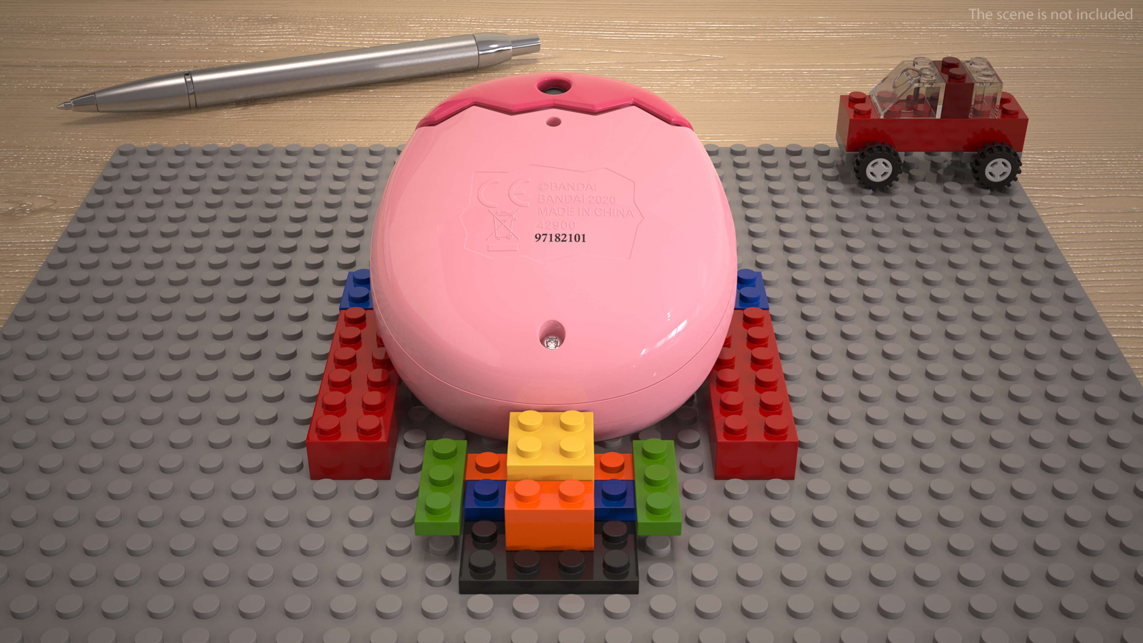 3D Tamagotchi Pix Floral Pink