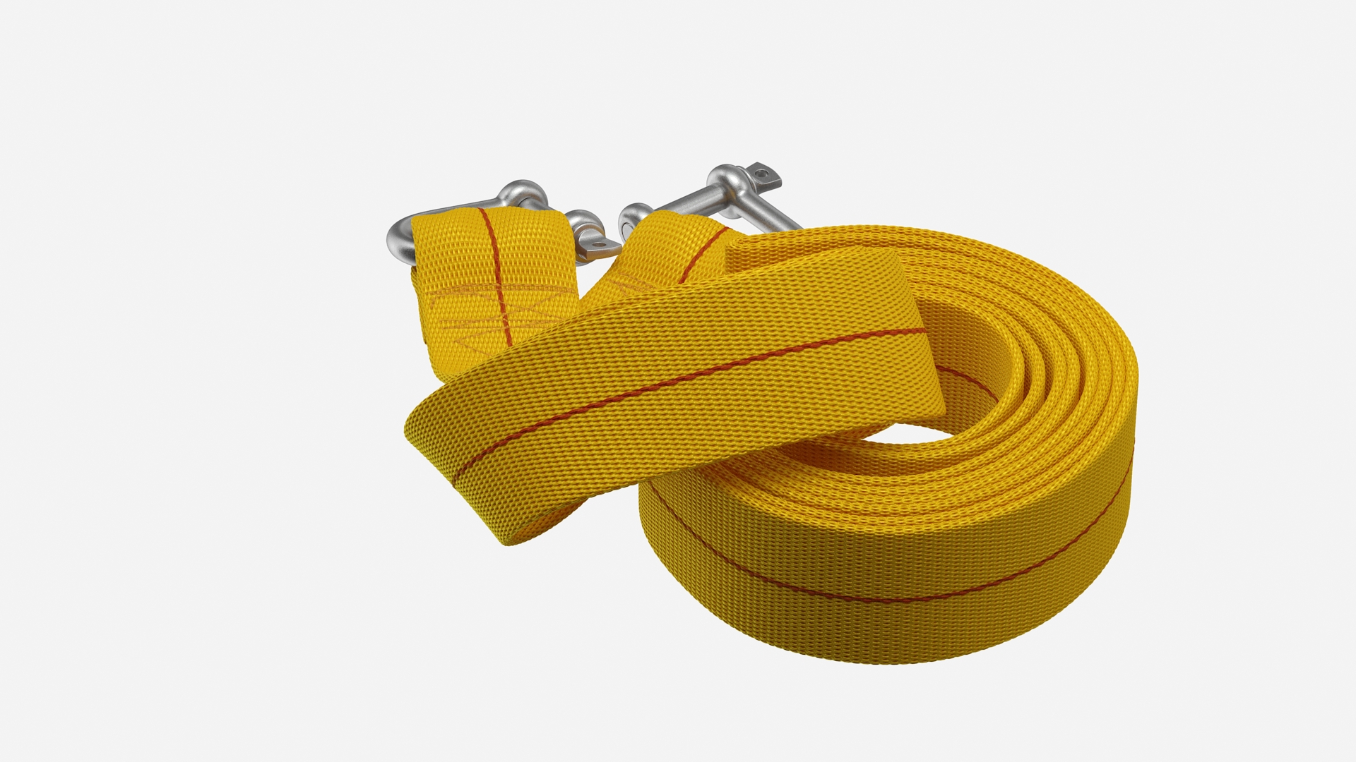 3D model Tow Rope Yellow