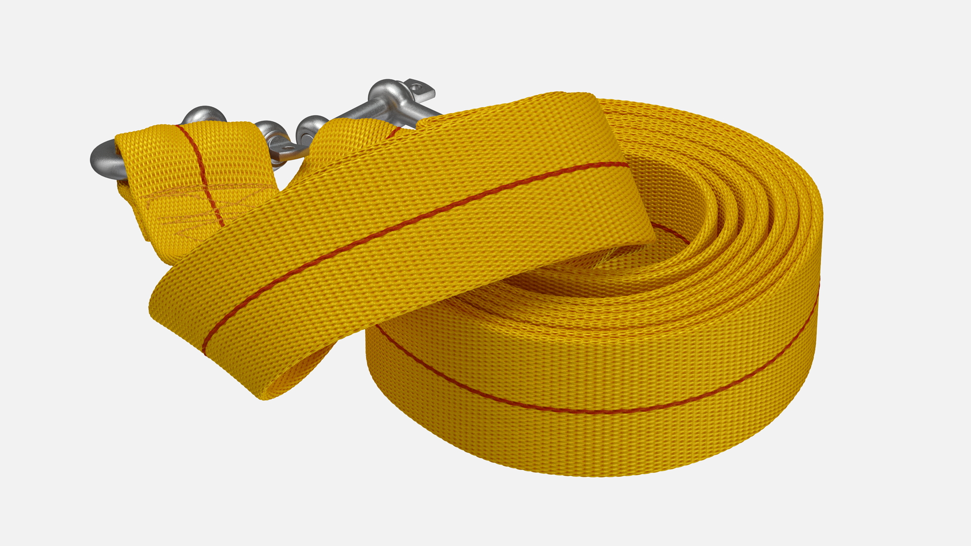3D model Tow Rope Yellow