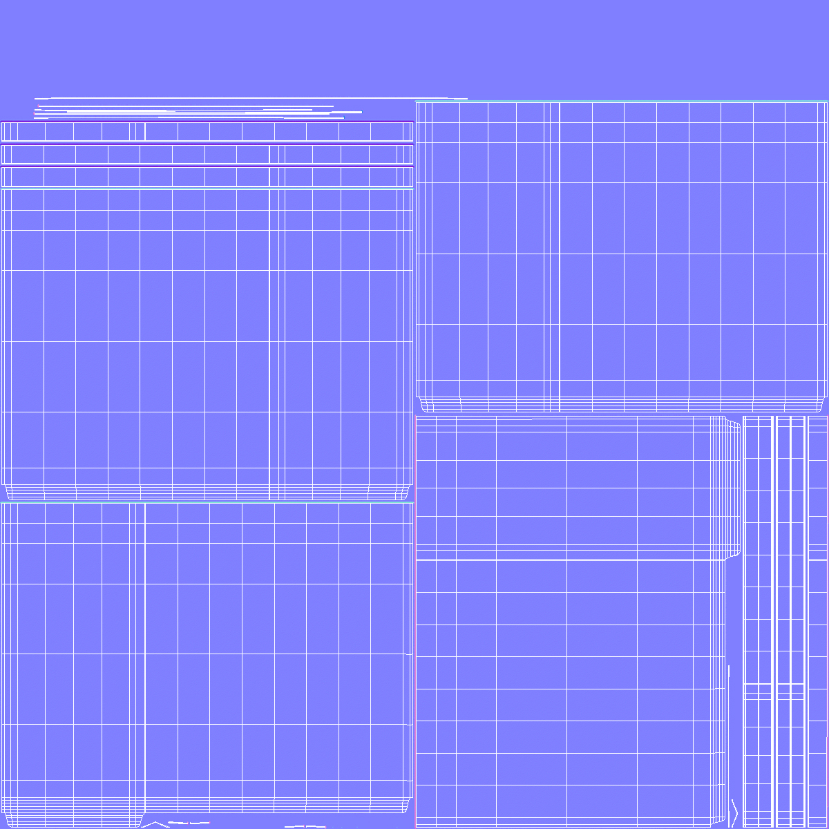 Open Paper File Folder 3D