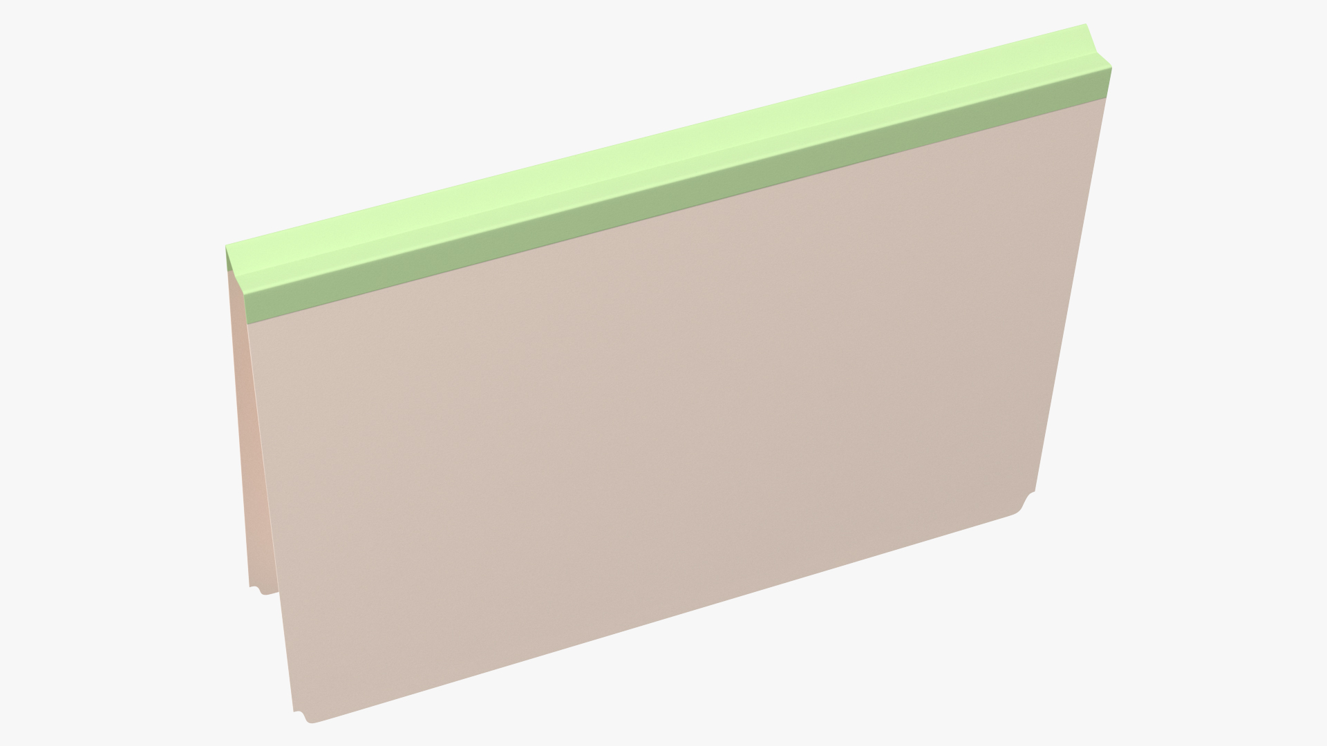 Open Paper File Folder 3D