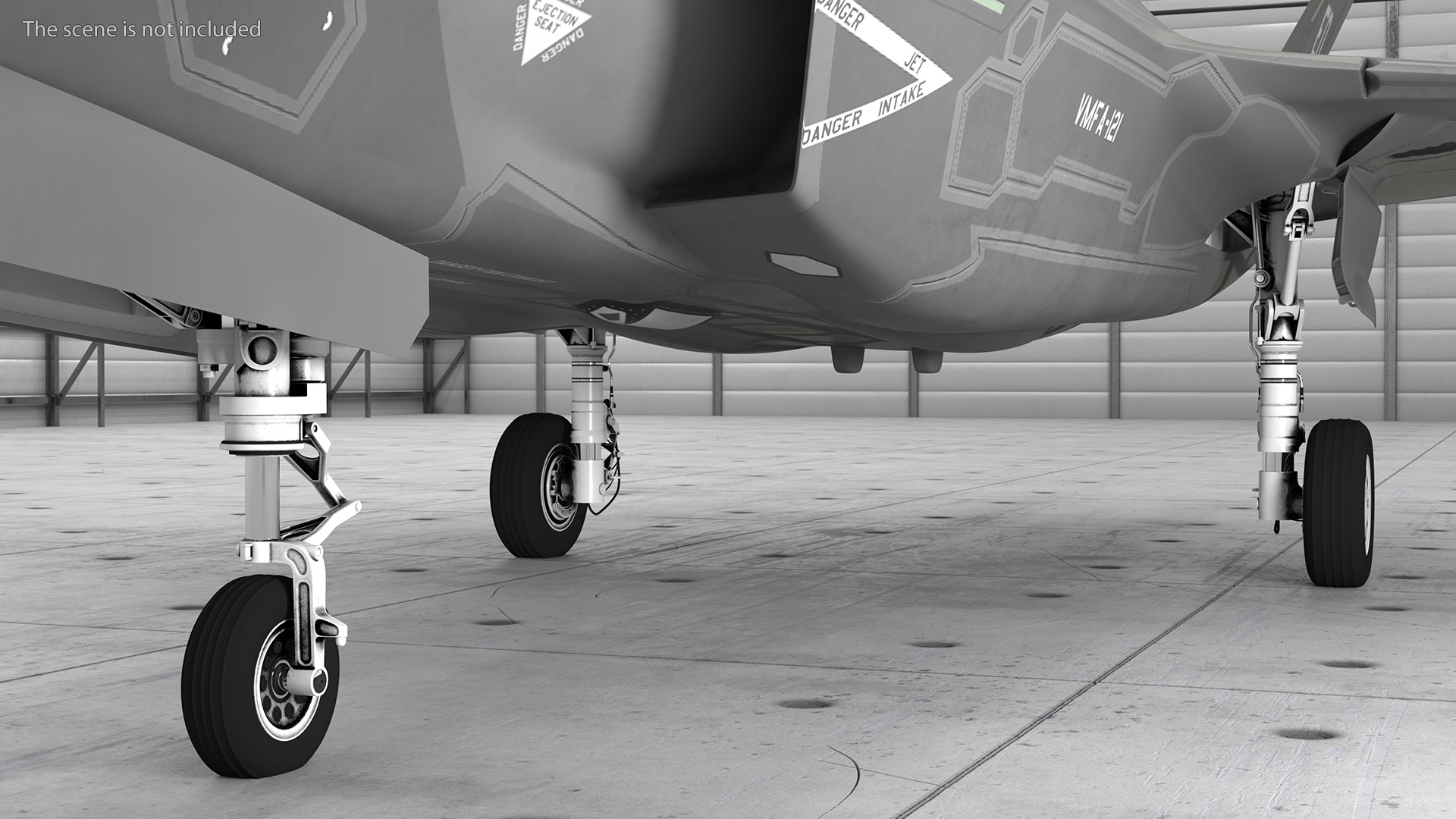 3D Stealth Multirole Fighter F 35 Lightning II With a Pilot Rigged model