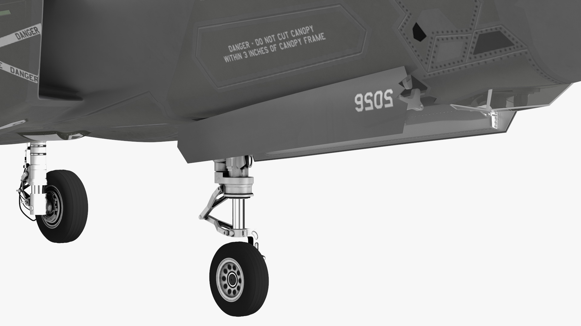 3D Stealth Multirole Fighter F 35 Lightning II With a Pilot Rigged model