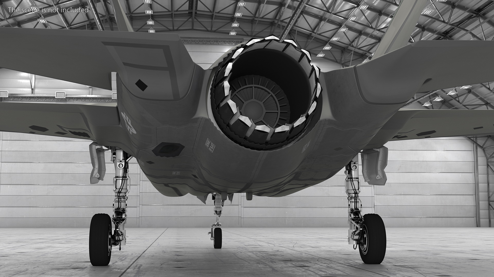 3D Stealth Multirole Fighter F 35 Lightning II With a Pilot Rigged model