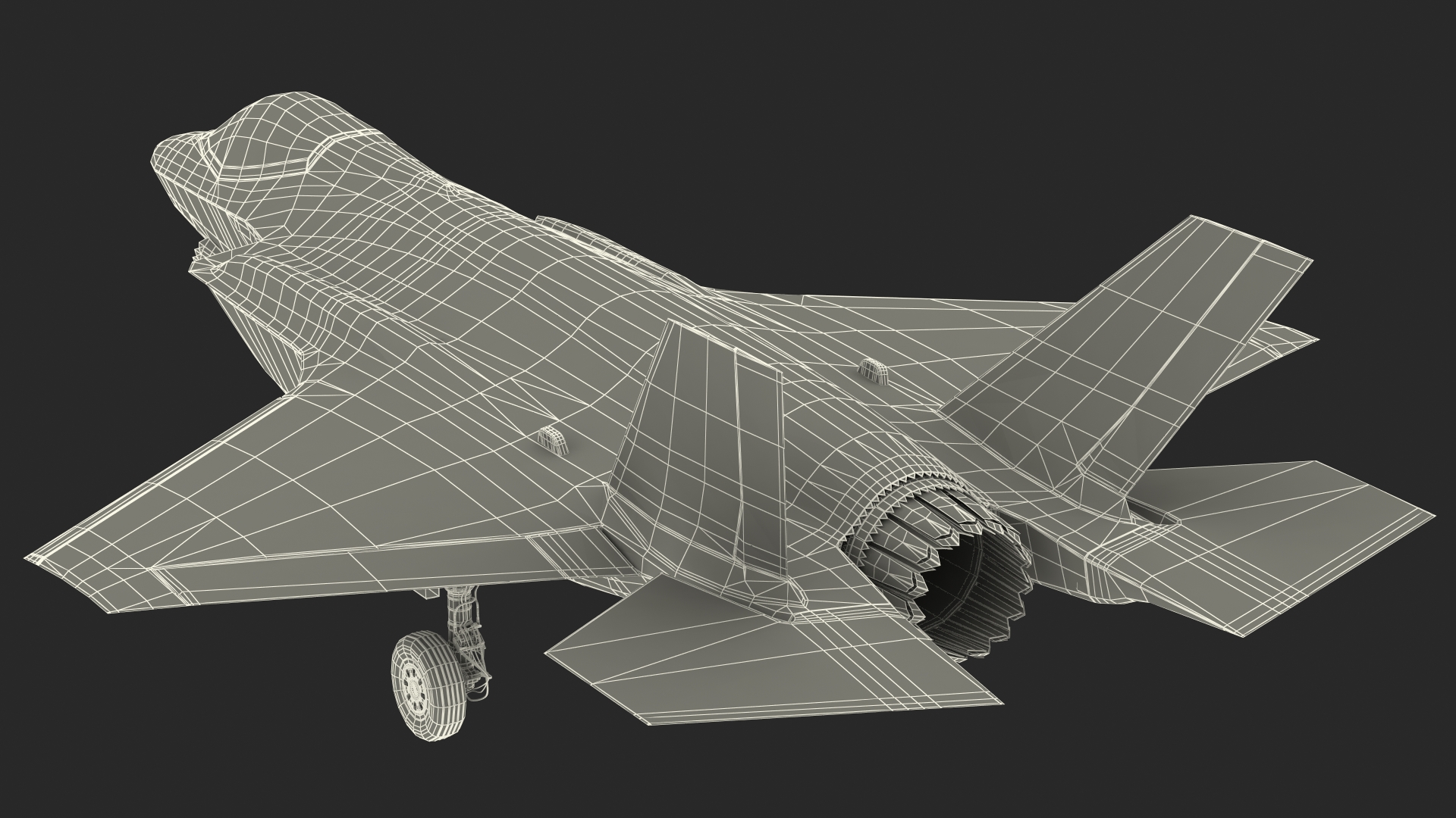 3D Stealth Multirole Fighter F 35 Lightning II With a Pilot Rigged model