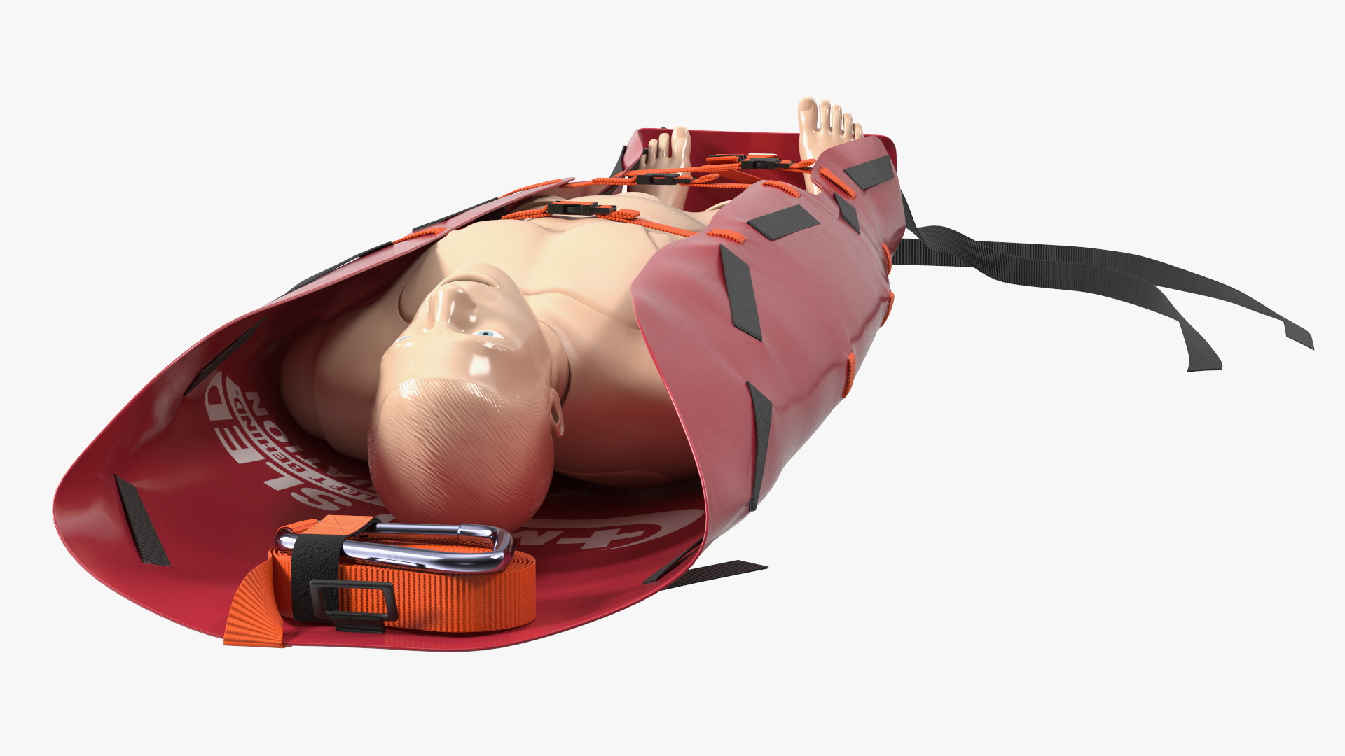 3D Med Sled with Manikin