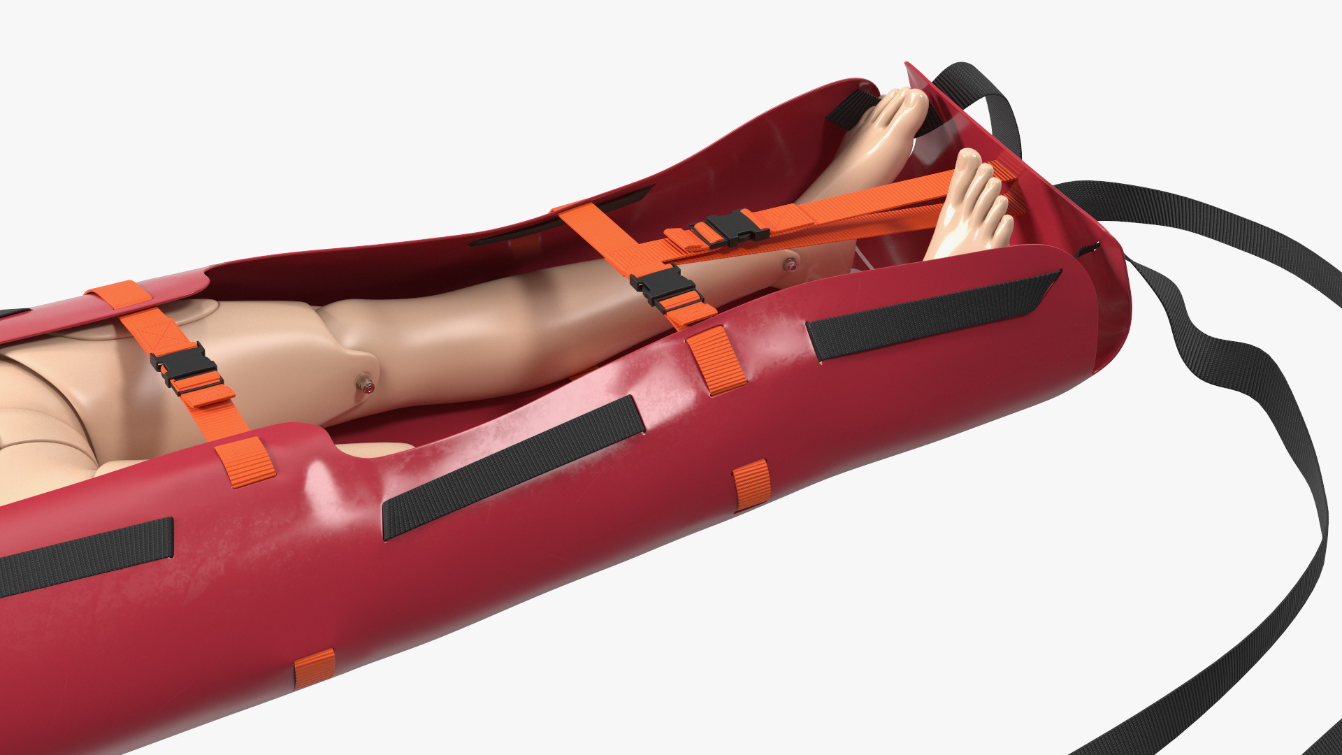 3D Med Sled with Manikin