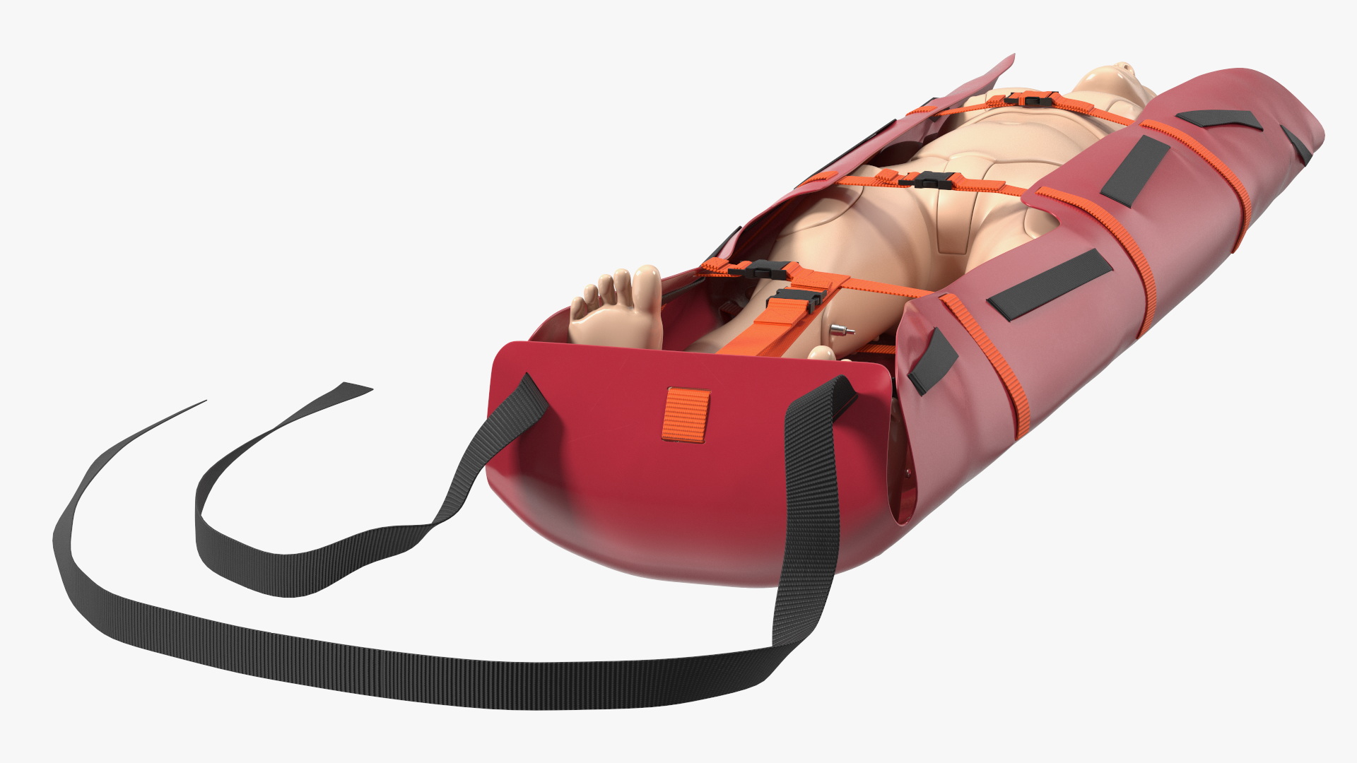 3D Med Sled with Manikin