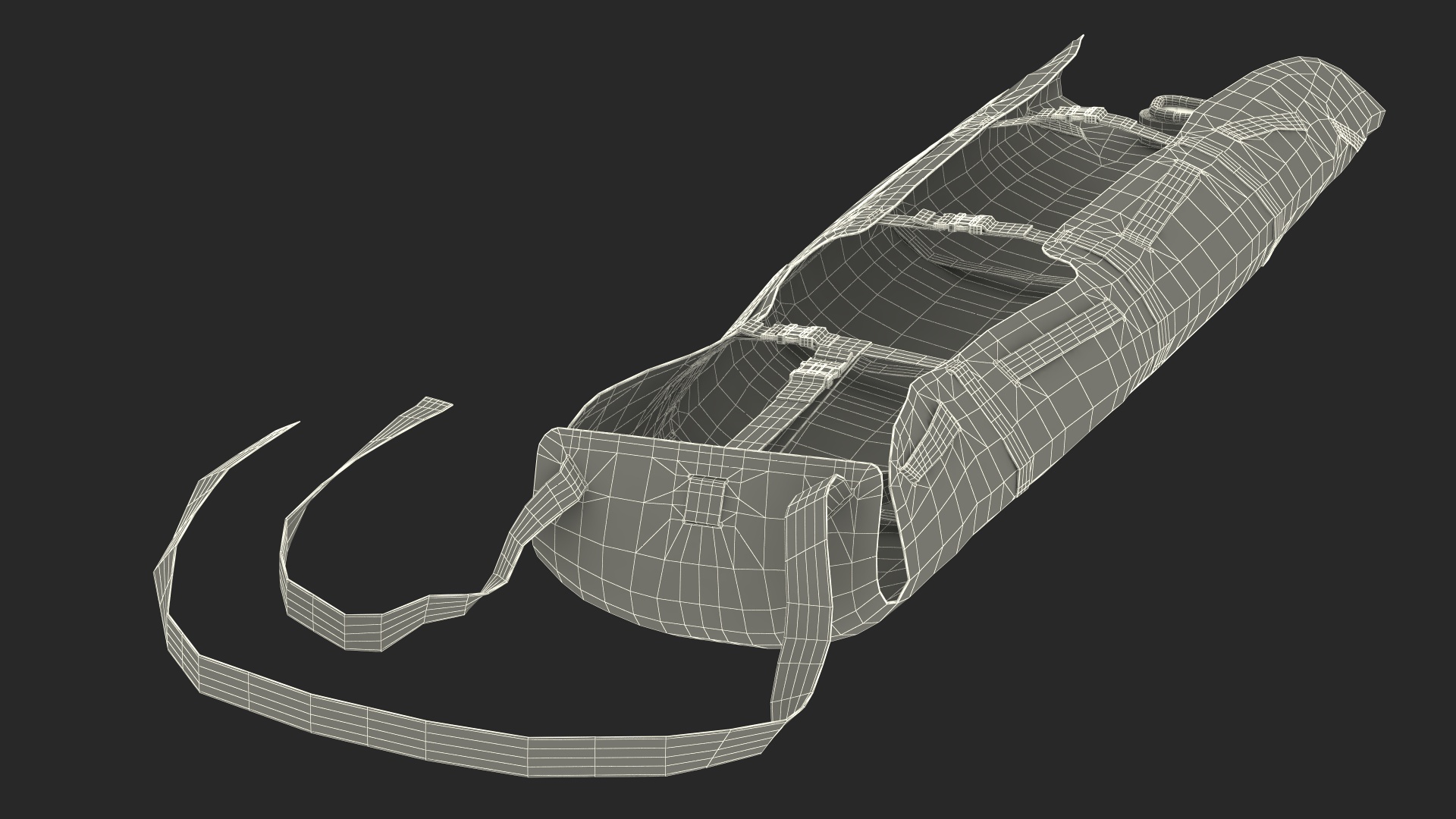 3D Med Sled with Manikin