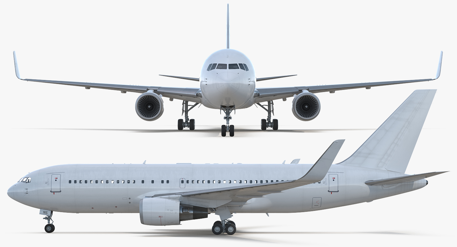 Boeing 767 200ER Generic 3D model