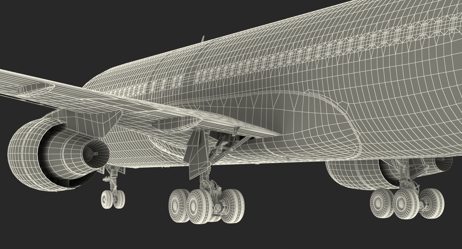 Boeing 767 200ER Generic 3D model
