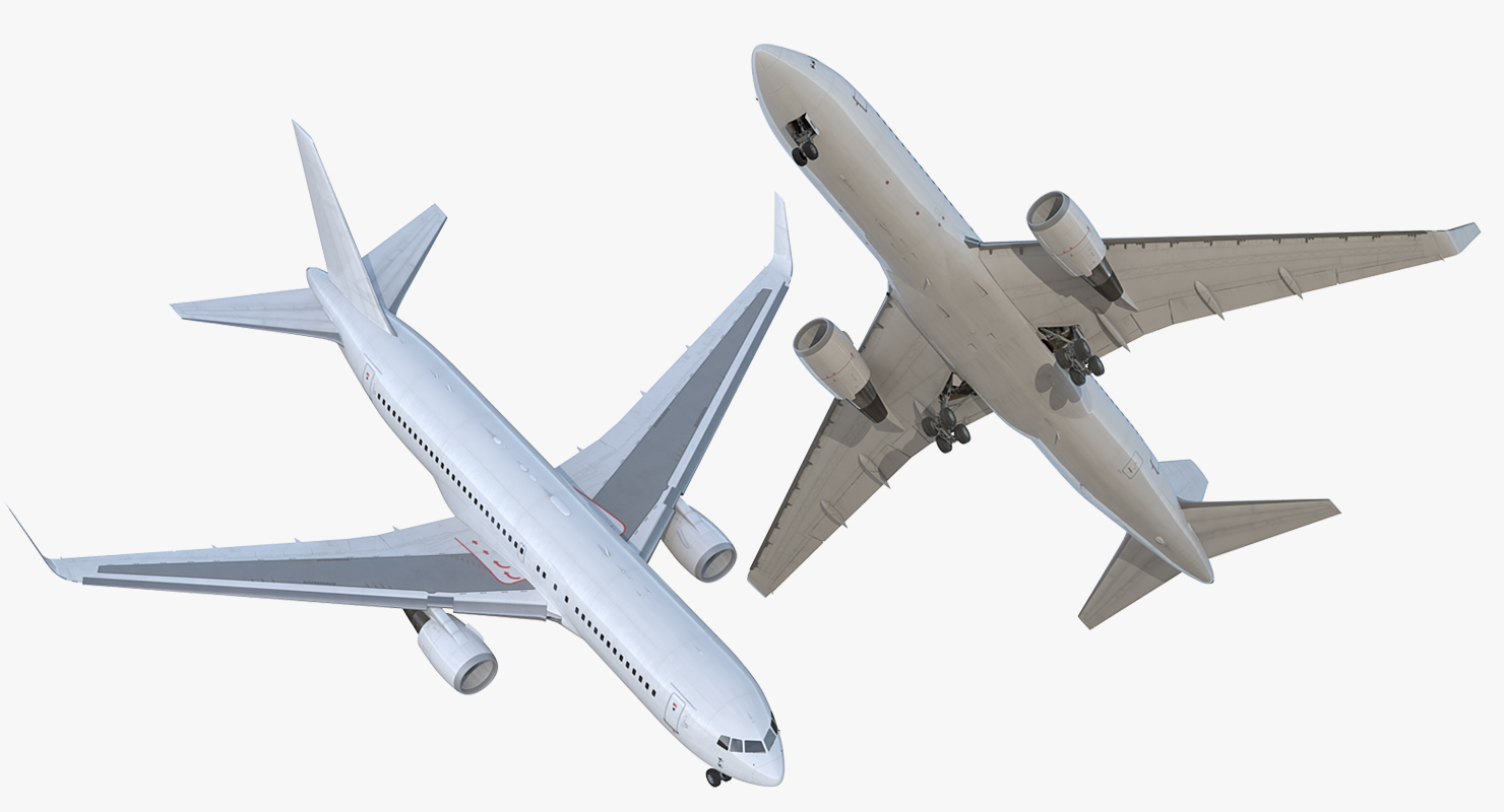 Boeing 767 200ER Generic 3D model