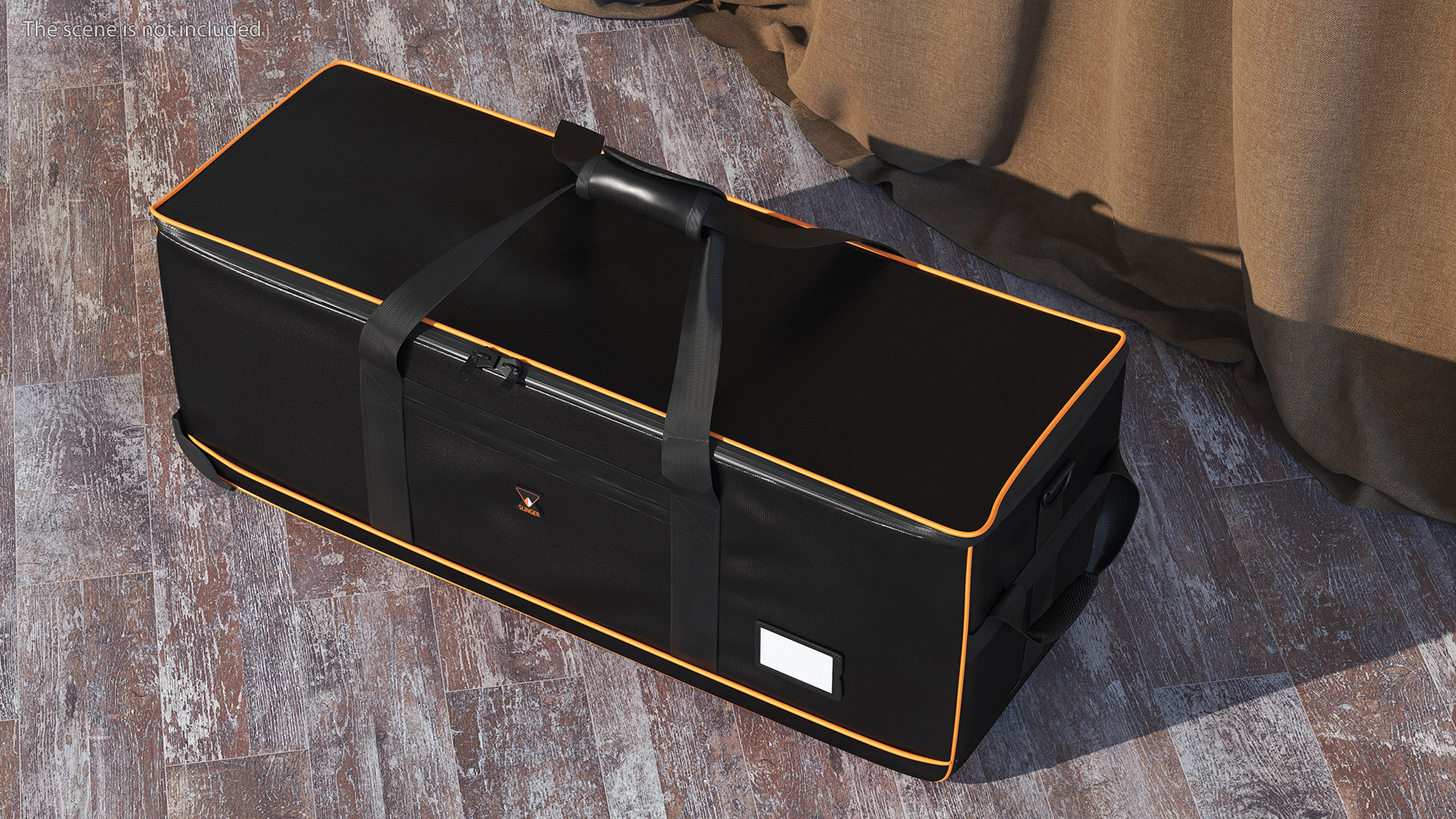 3D Heavy Duty Lighting Bag with Wheels Slinger model