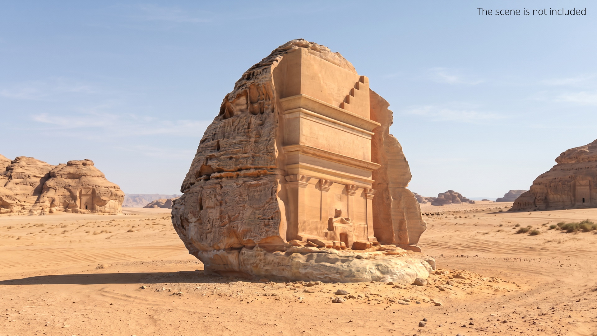 Madain Saleh the Lonely Castle - view 2