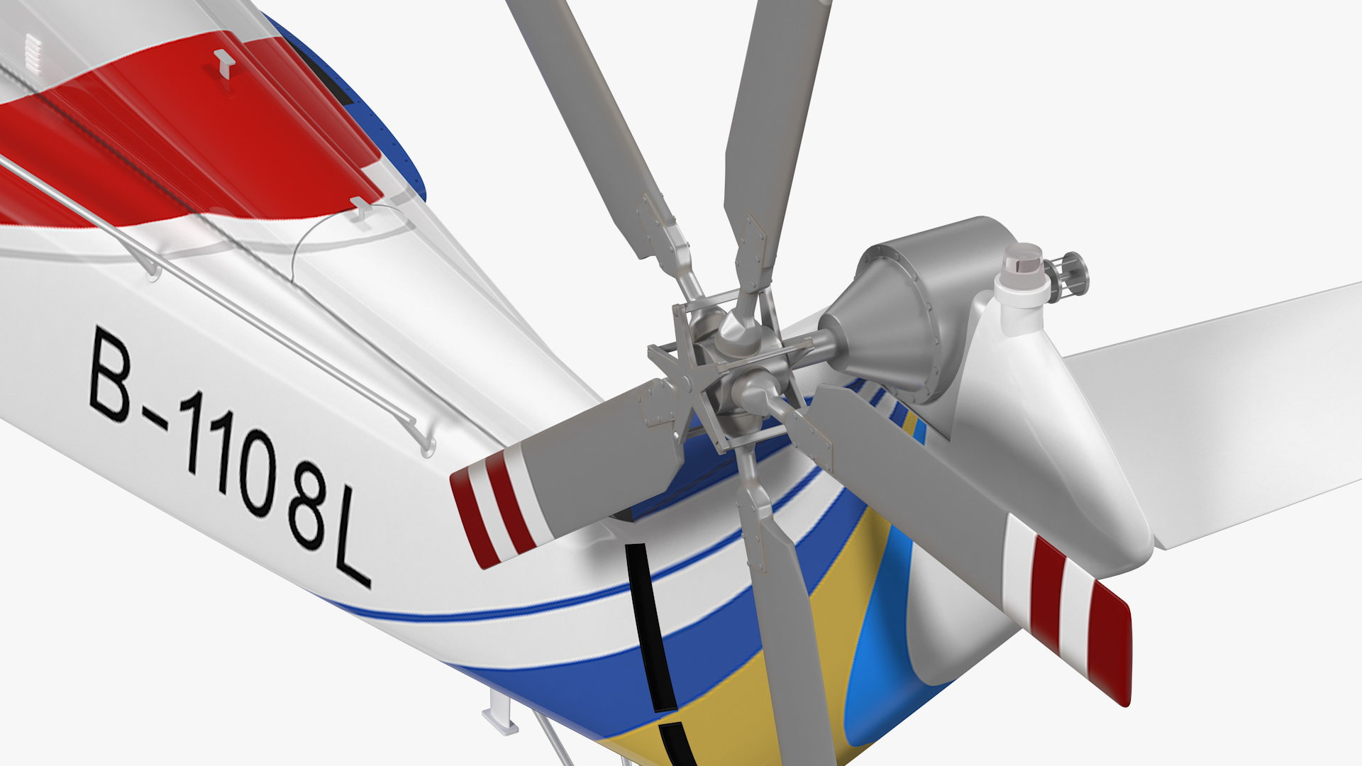 3D model Avicopter AC313 Civilian Helicopter
