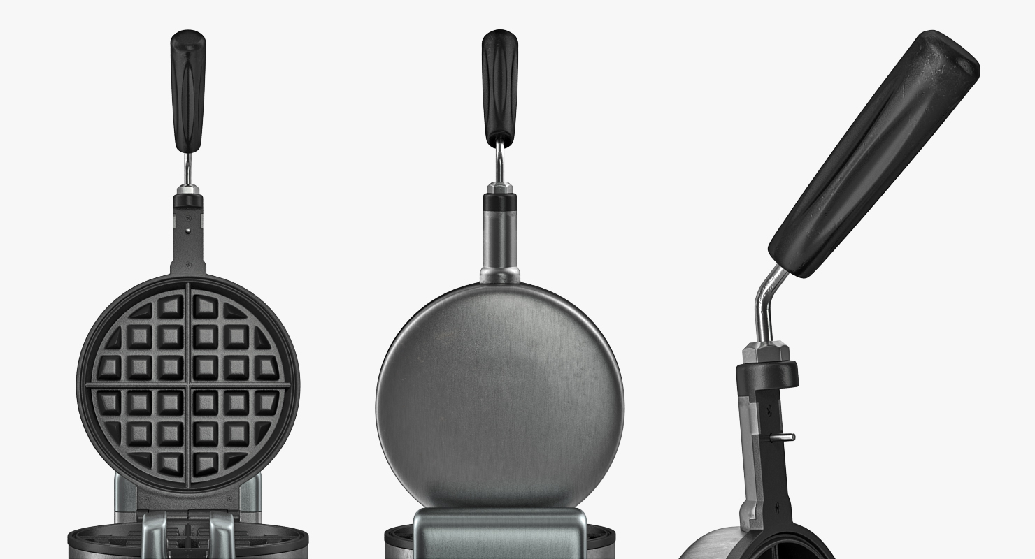 3D Commercial Waffle Baker Machine