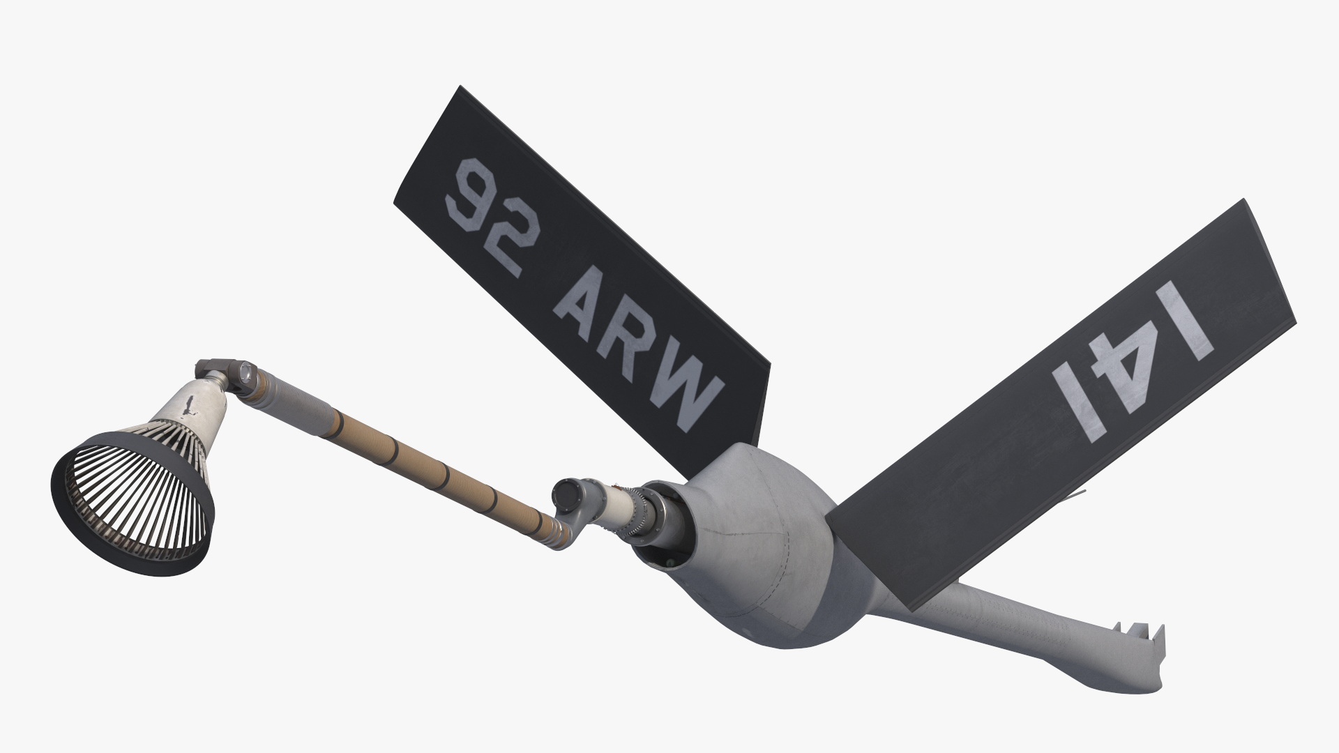 Aircraft Tanker Refueling Boom Drogue Rigged, view 8