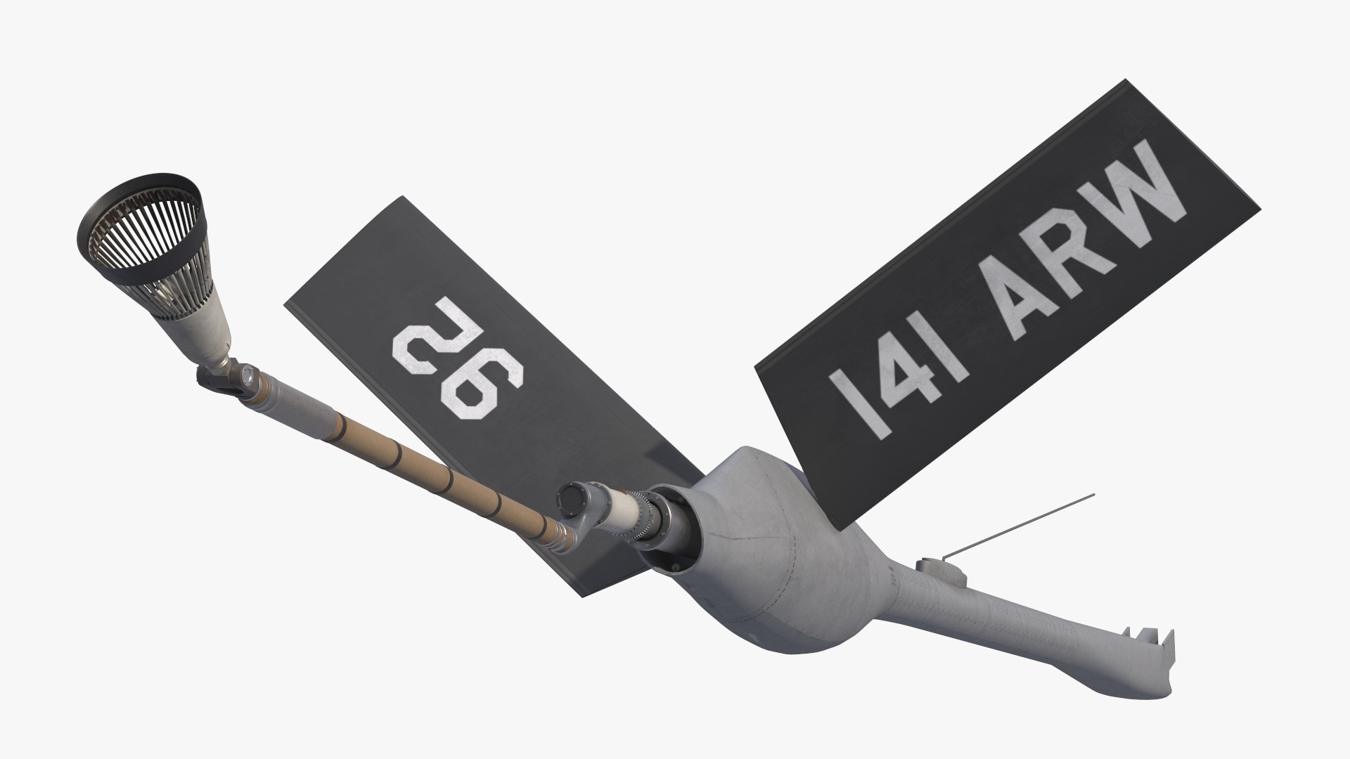 Aircraft Tanker Refueling Boom Drogue Rigged, view 7